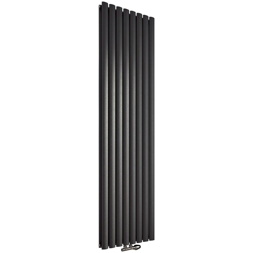 Ximax Paneelheizkörper »Fortuna Duplex 1800 mm x 584 mm«, 1700 Watt, Mittenanschluss, anthrazit