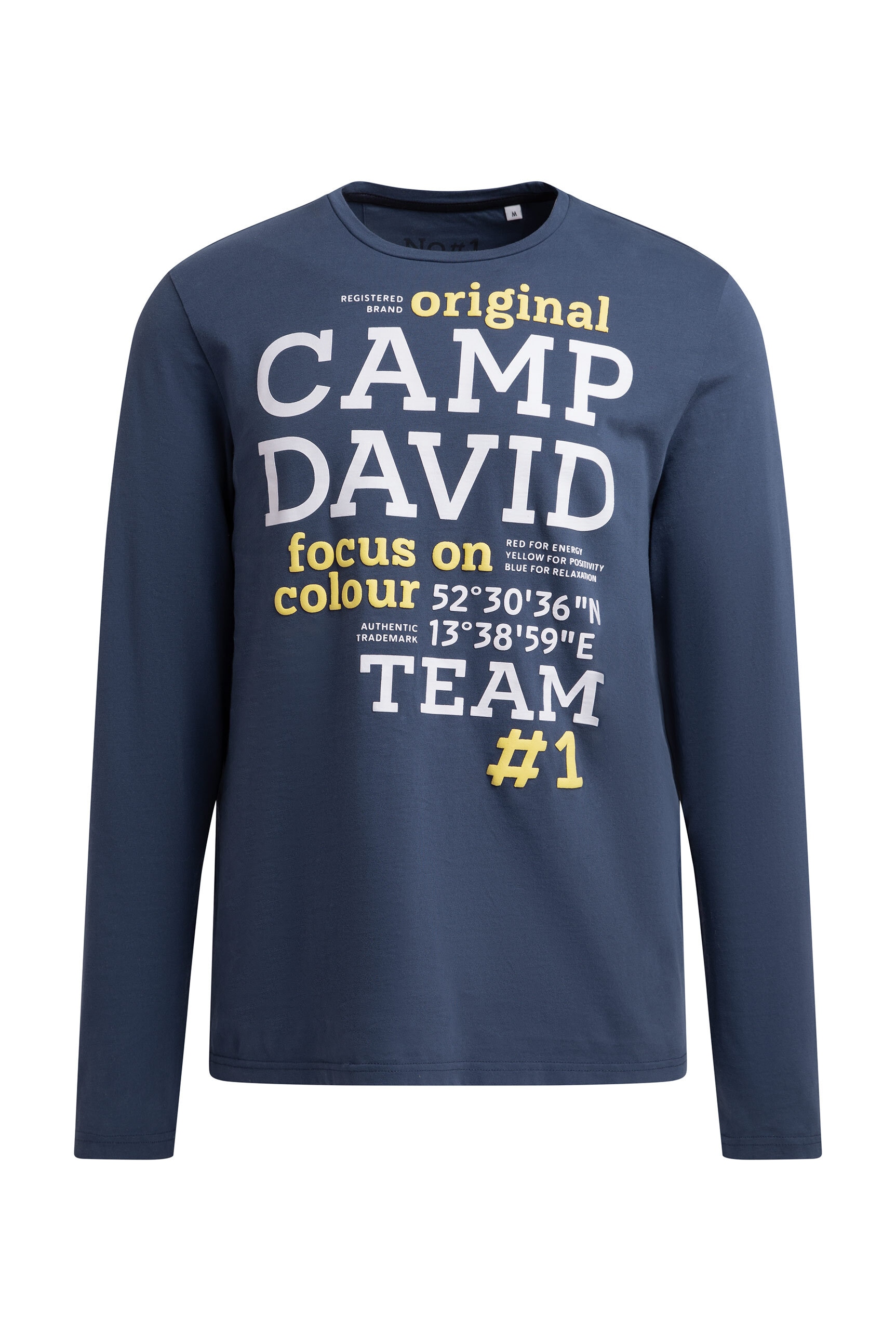 CAMP DAVID Rundhalsshirt