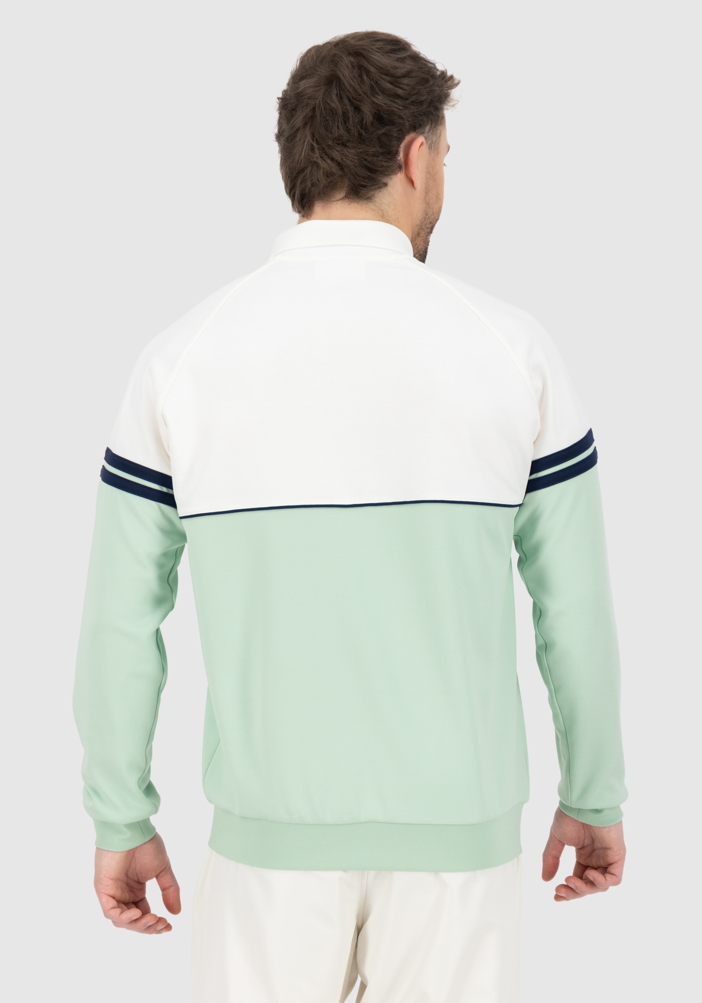 Sergio Tacchini Trainingsjacke »ORION 024 TRACKTOP Herren«, ohne Kapuze, Trainingsjacke Herren, leichte Jacke, Retro, Sportjacke, Outdoor, Sale