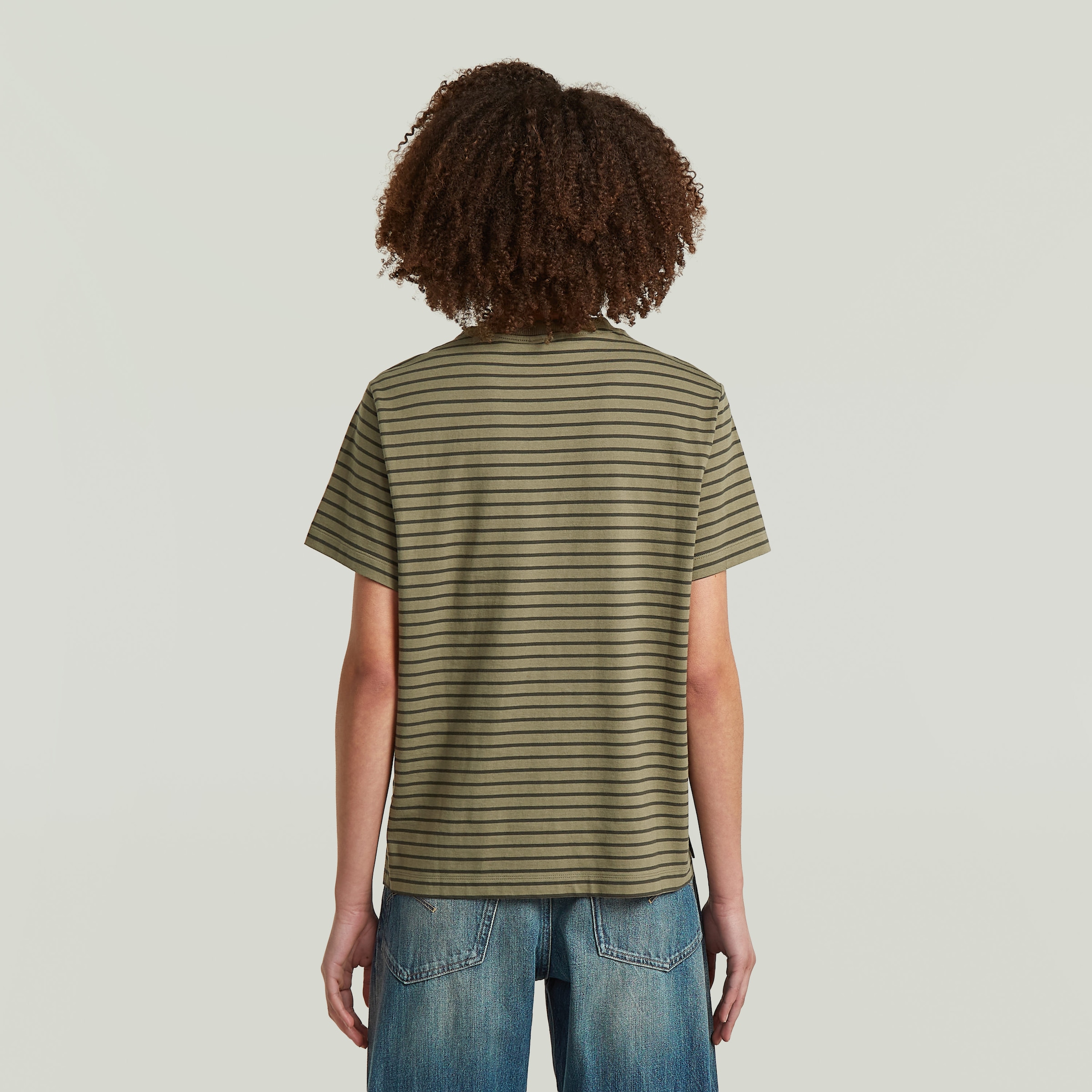 G-STAR T-Shirt »Unit stripe r t wmn« mit Streifen-Dessin, Baumwolle