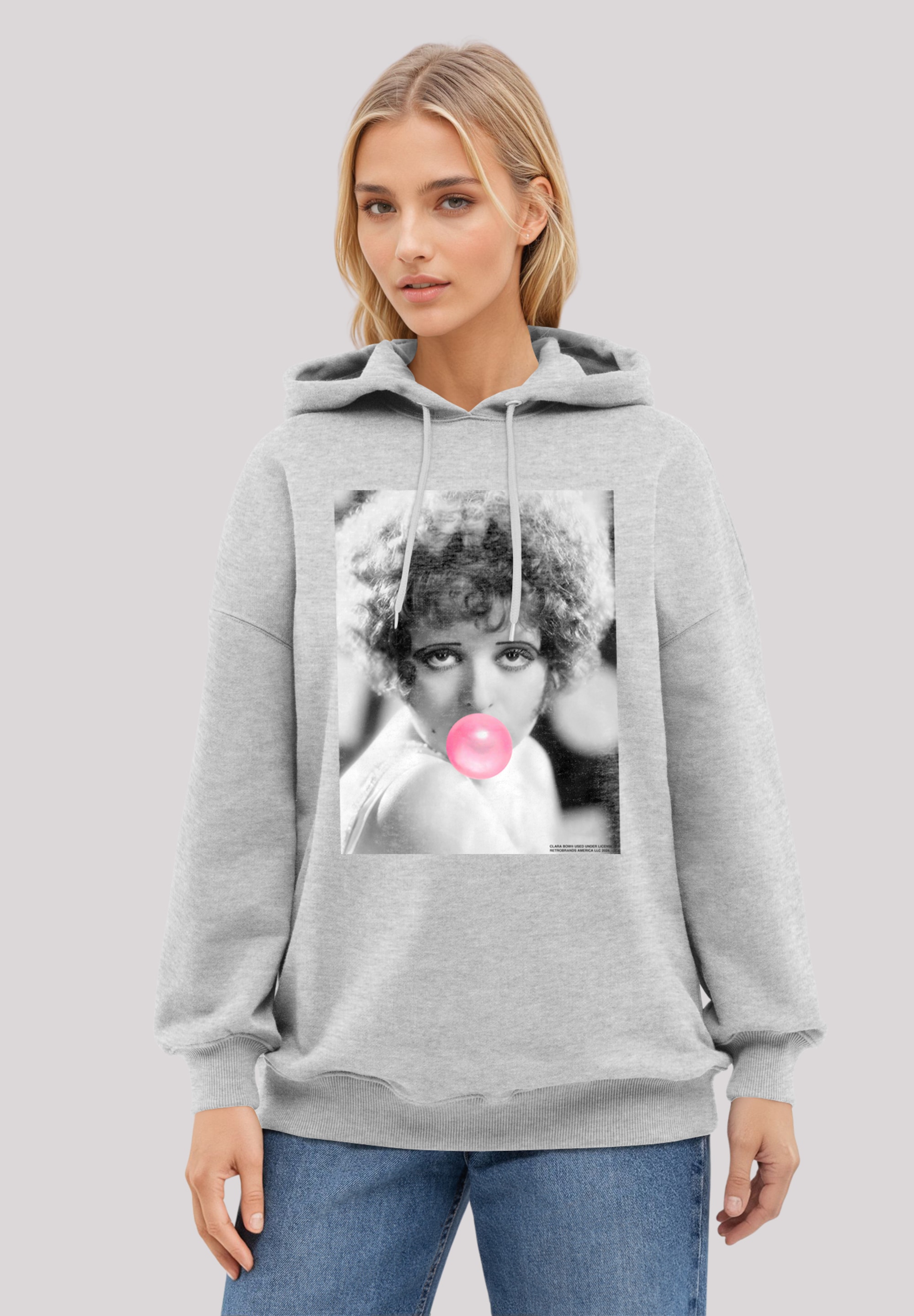 F4NT4STIC Kapuzenpullover "Clara Bow Blowing Bubble Gum", Premium Qualität günstig online kaufen