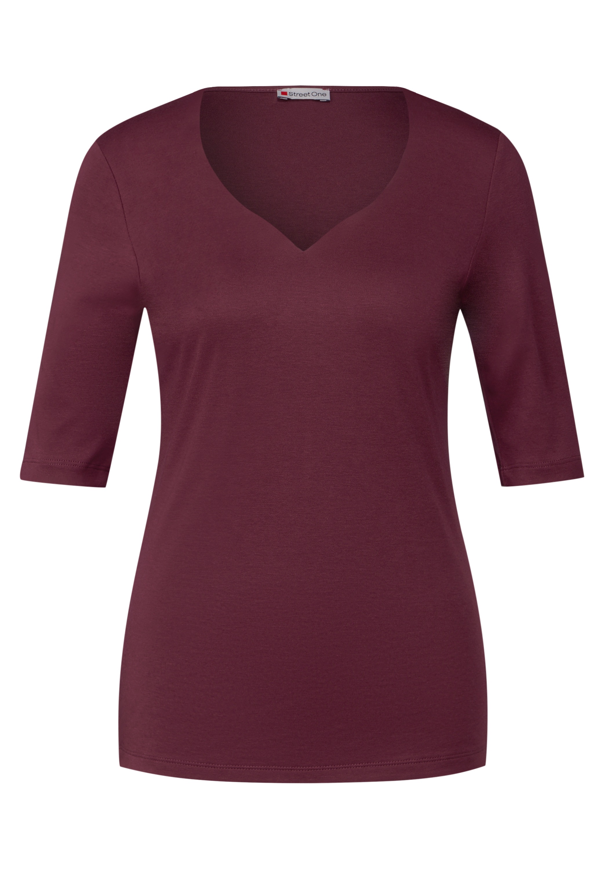 STREET ONE T-Shirt, im soften Baumwoll-Mix