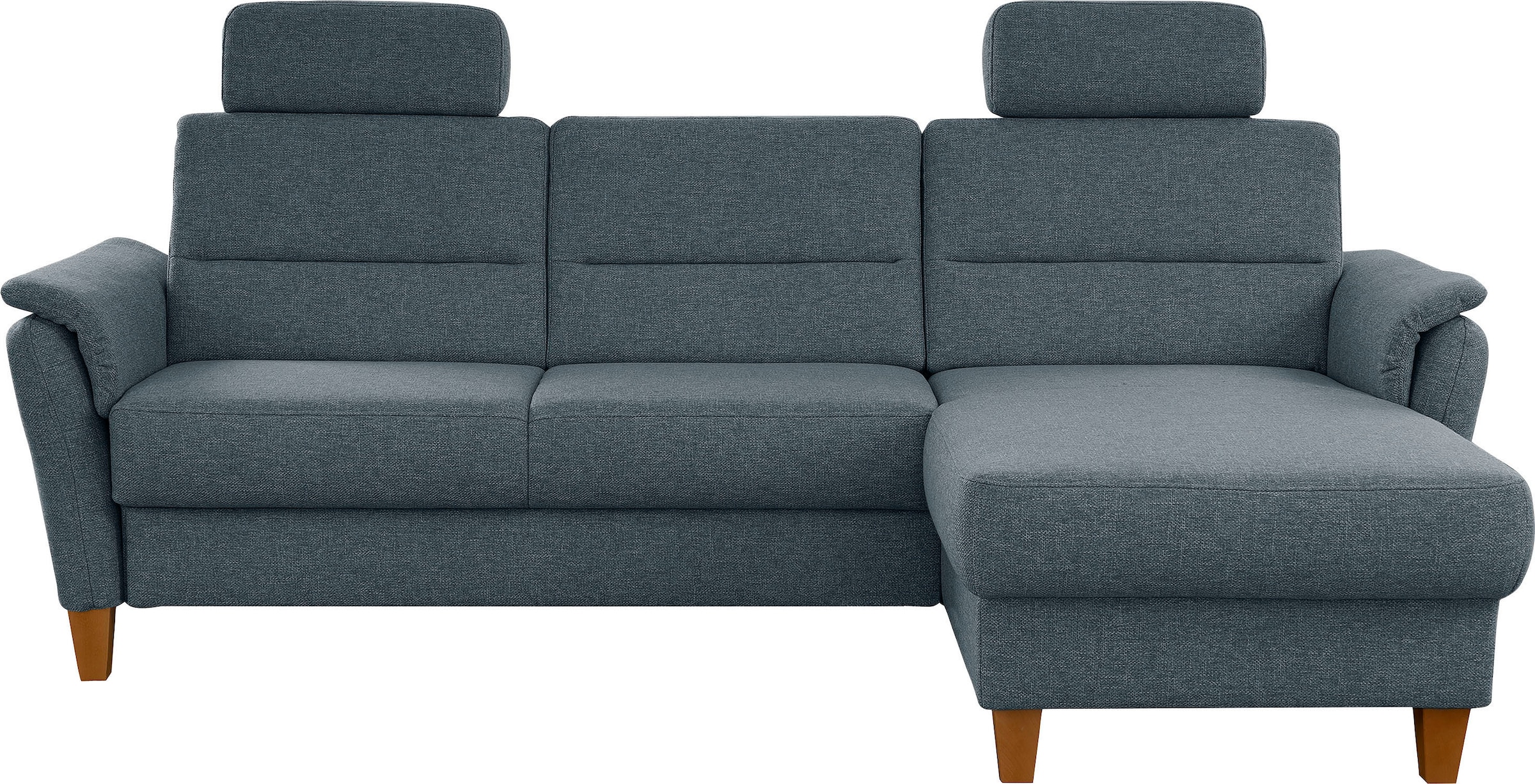 Home affaire Ecksofa "Palmera L-Form, B: 244 cm - OTTO. Verlässliche Qualität." optional Schlaffunktion & Bettkasten, Federkern