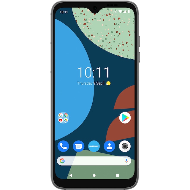 Fairphone Smartphone »Fairphone 4«, grau, 16 cm/6,3 Zoll, 128 GB  Speicherplatz, 48 MP Kamera | BAUR