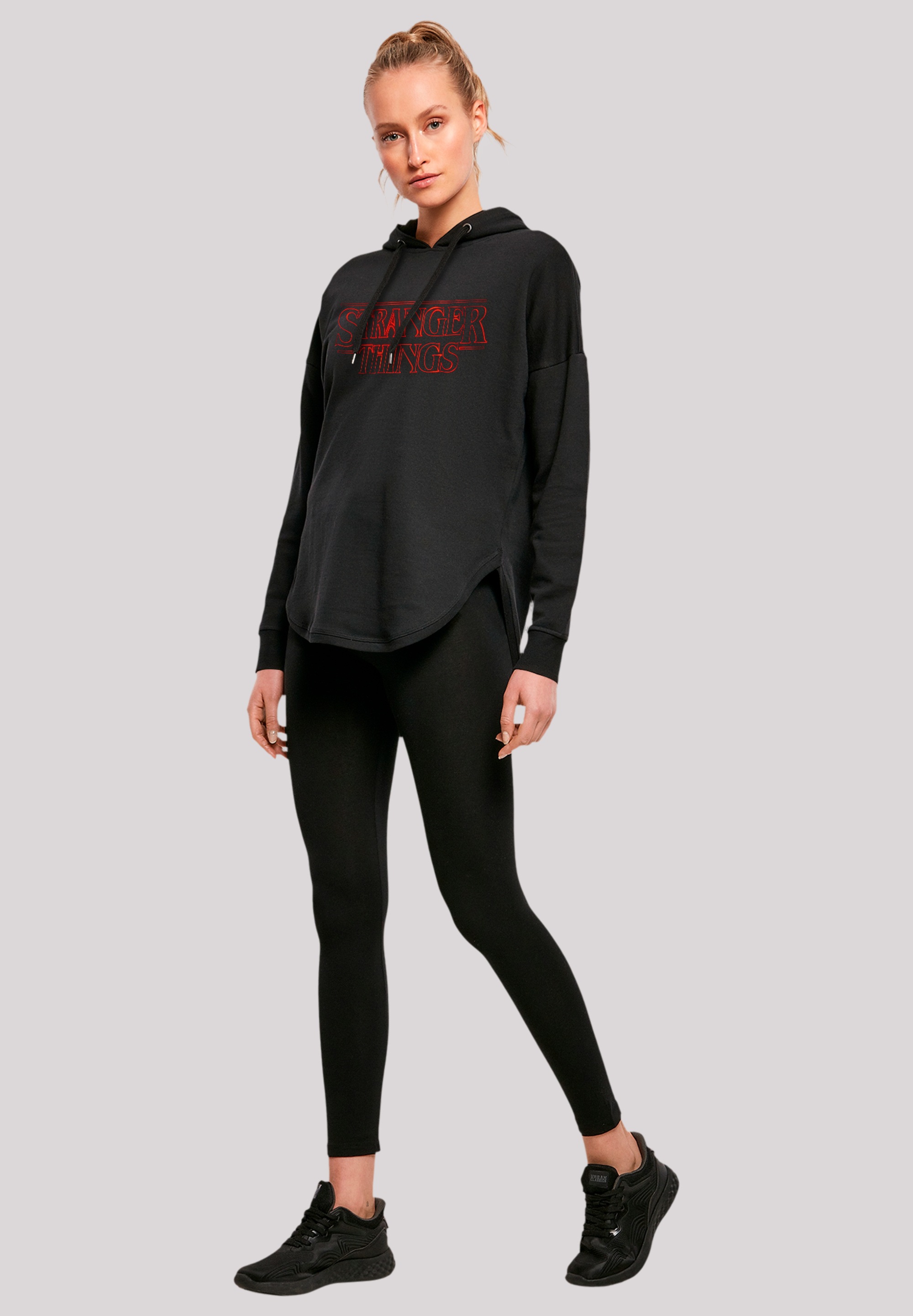 F4NT4STIC Kapuzenpullover »Stranger Things Glow Logo Netflix TV Series«, Premium Qualität