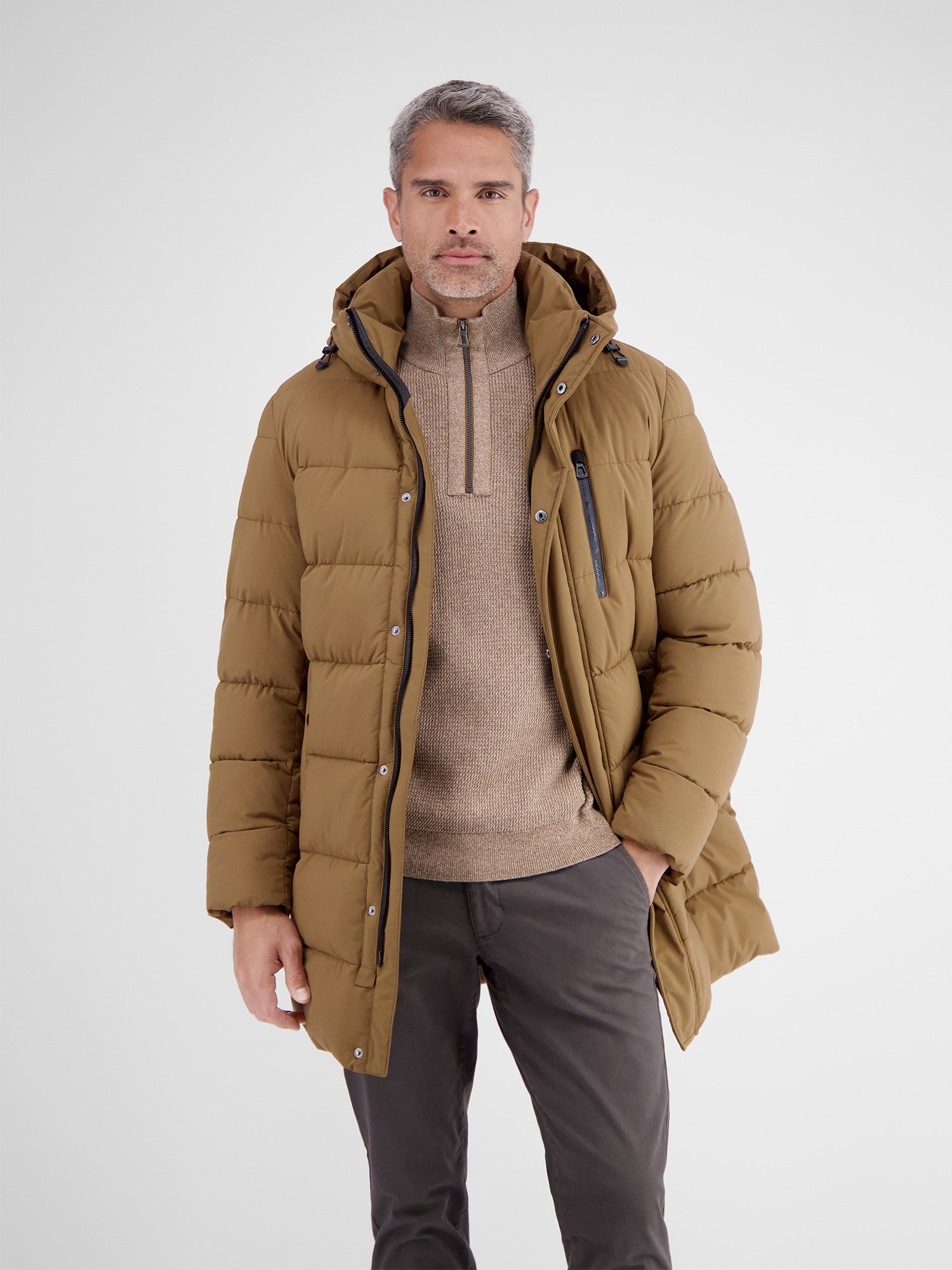 LERROS Wintermantel »LERROS Warmer Wintermantel für Herren« Wasser- und windabweisend, atmungsaktiv