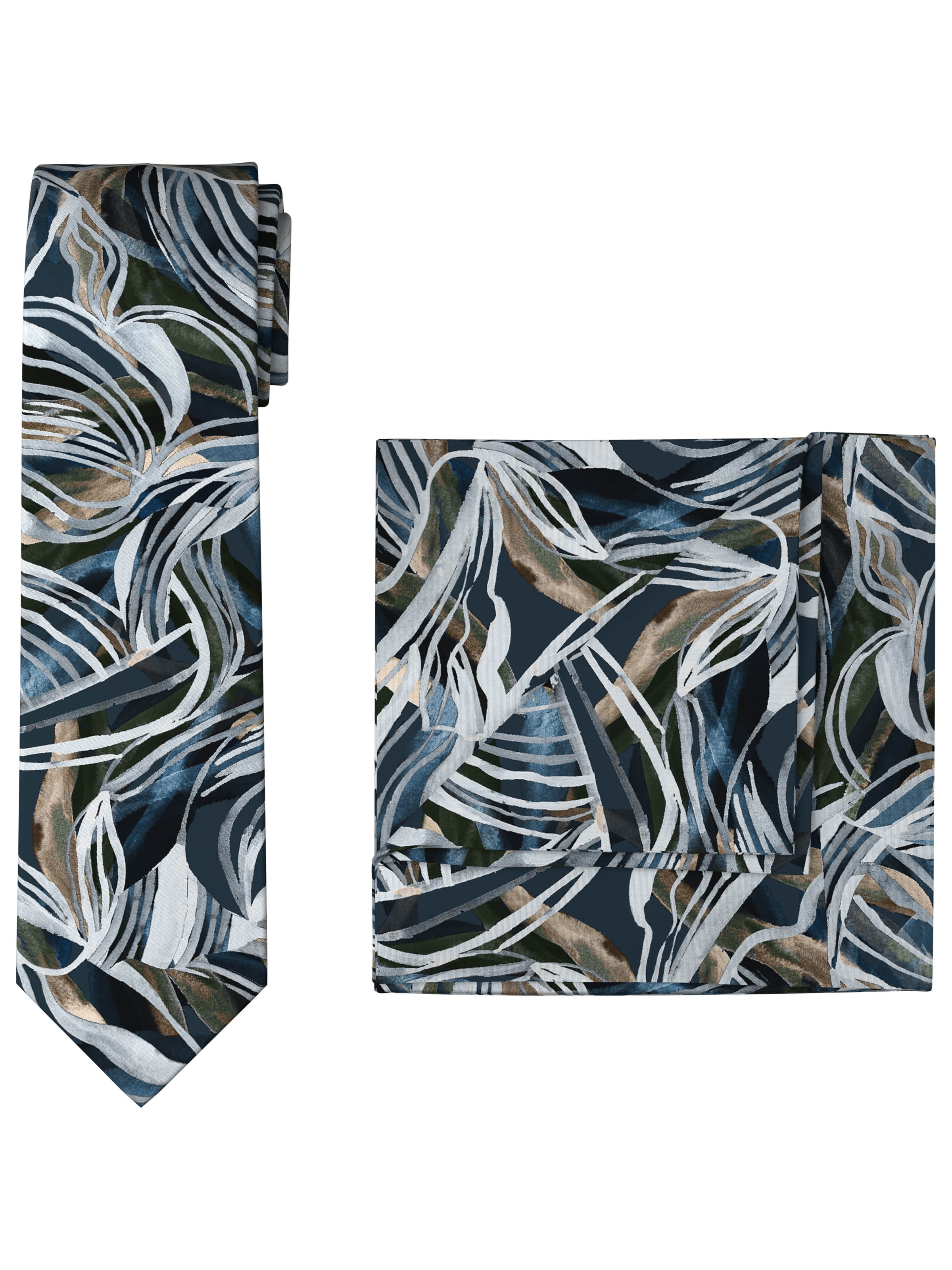 OLYMP Krawatte 2 Stk. Set mit Einstecktuch günstig online kaufen