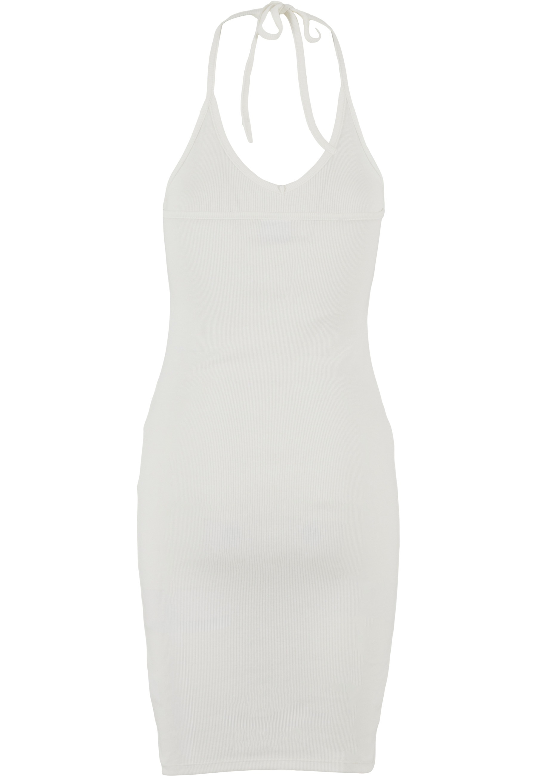 URBAN CLASSICS Shirtkleid »Urban Classics Ladies Rib Jersey Neckholder Dress« 1 tlg.