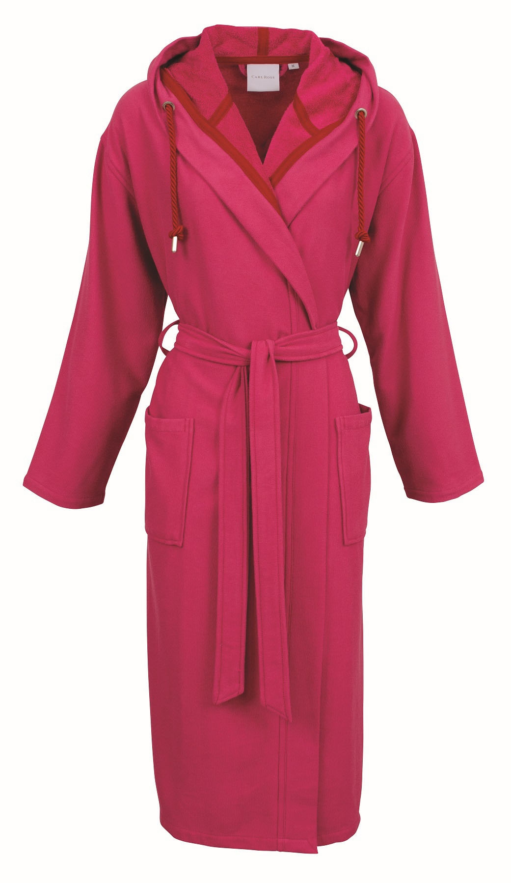 Carl Ross Unisex-Bademantel "wash&wear" 1 Stk. Kapuze