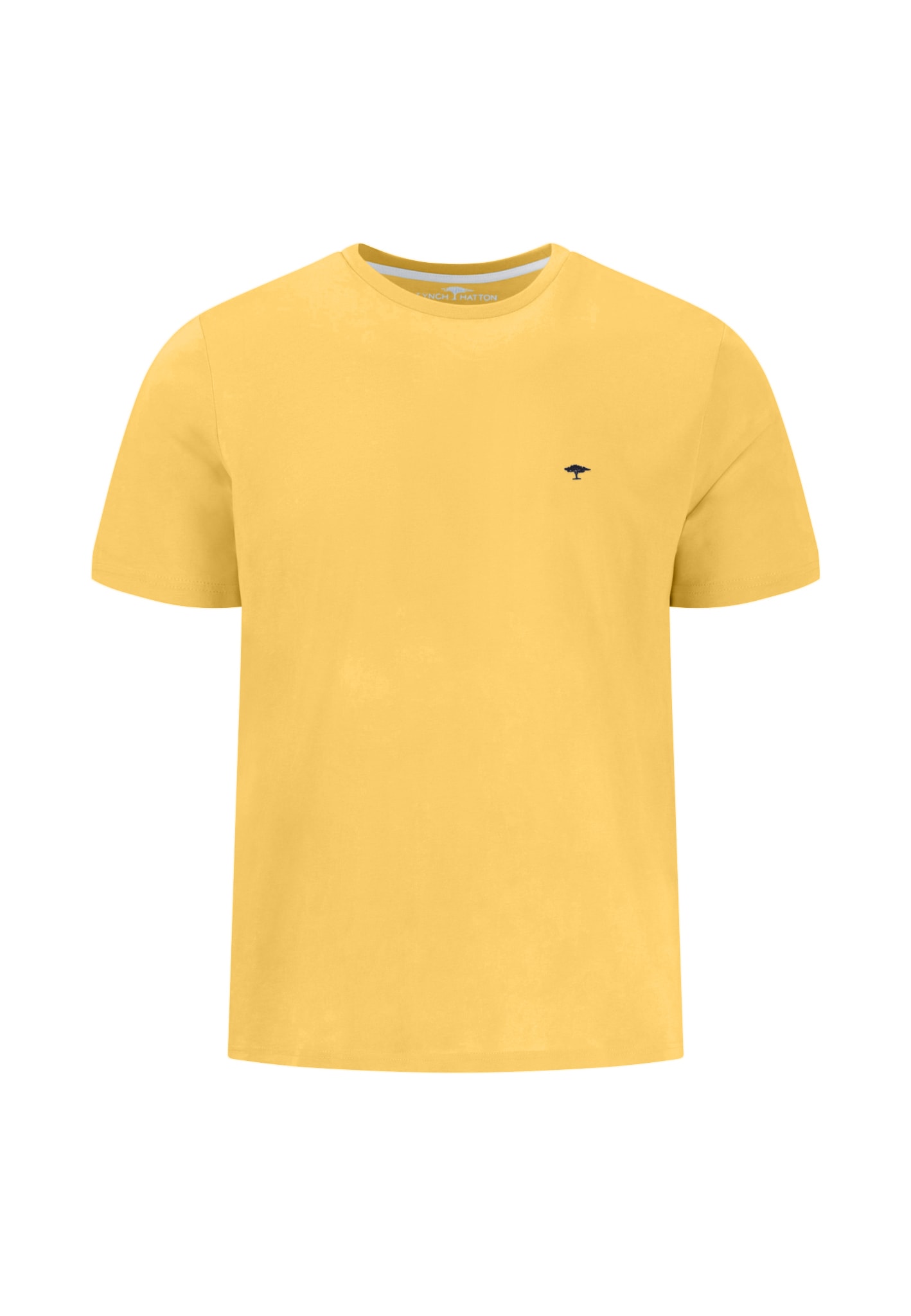 FYNCH-HATTON T-Shirt »FYNCH-HATTON Basic T-Shirt«, (1 tlg.), unifarben