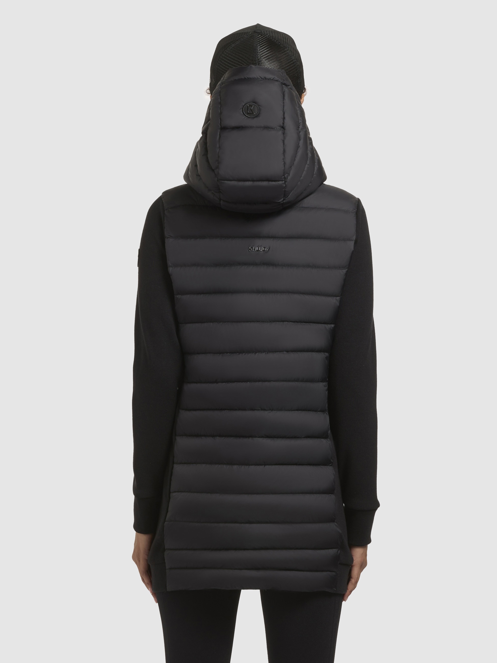 khujo Steppjacke »ETELE«, mit Kapuze