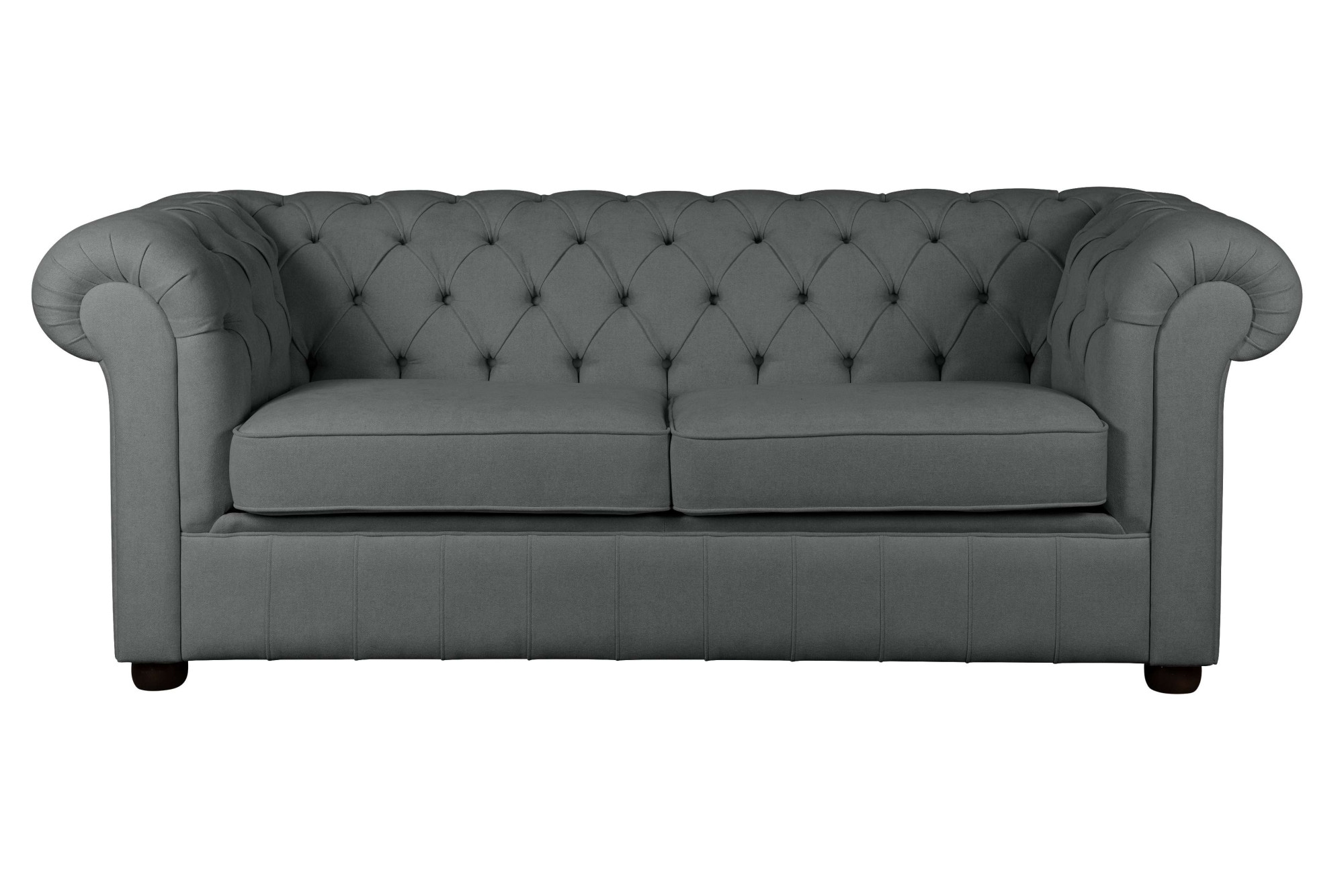 Home affaire 3-Sitzer »CHARENTE, optionale Schlafsofa, Chesterfield-Sofa, Bettfunktion«, mit edler Knopfheftung und typischen Armlehnen, B/T/H 198/89/74 cm