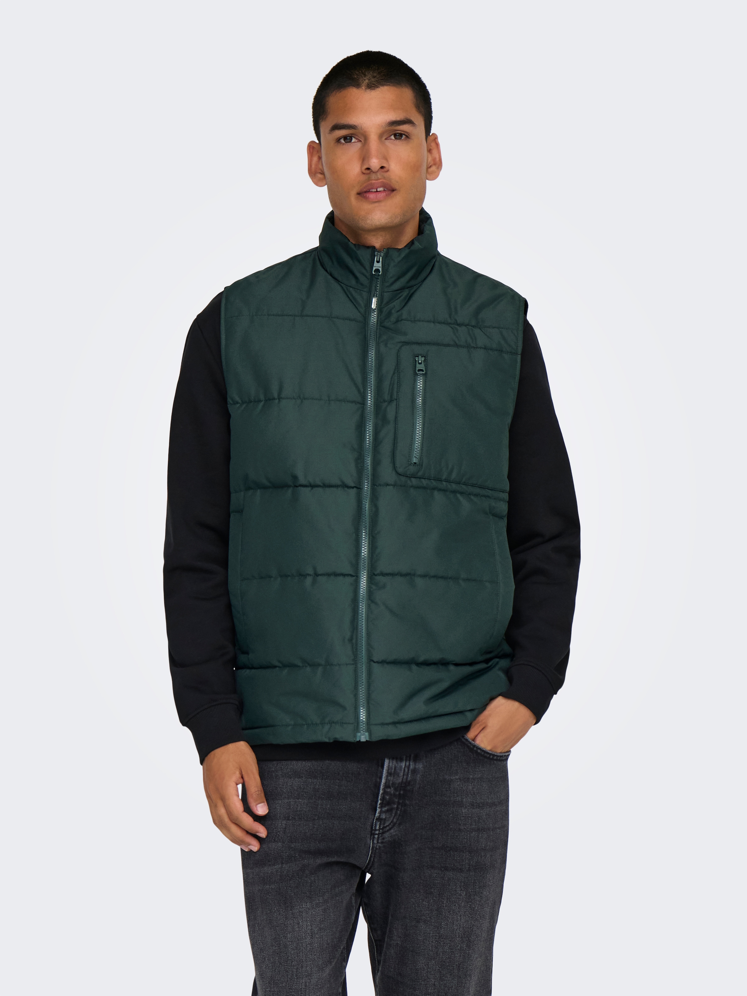 ONLY & SONS Steppweste "ONSJAKE QUILTED VEST OTW"