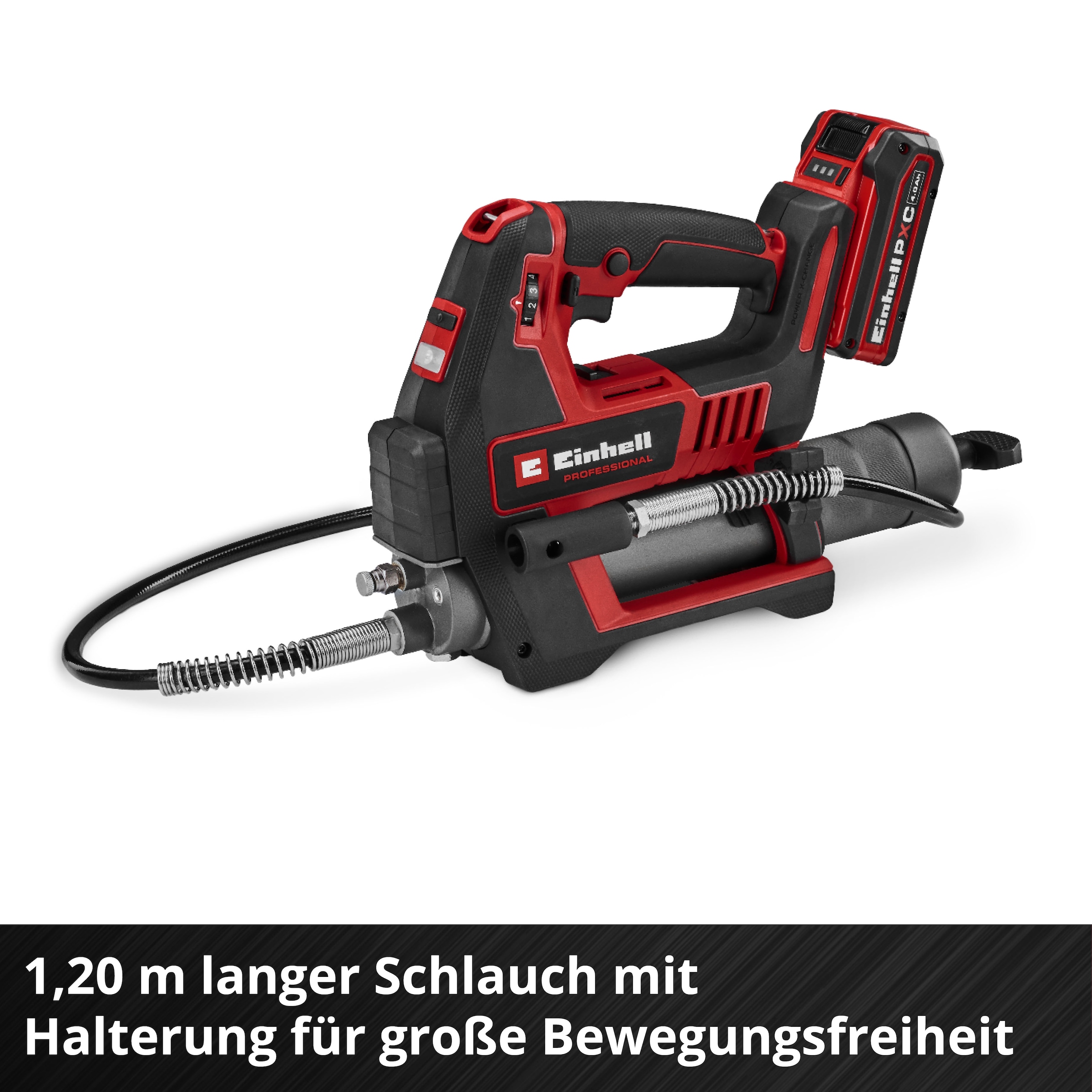 Einhell »TP-GR 18/690 Li - Solo Akku-Fettpresse« ohne Akku und Ladegerät