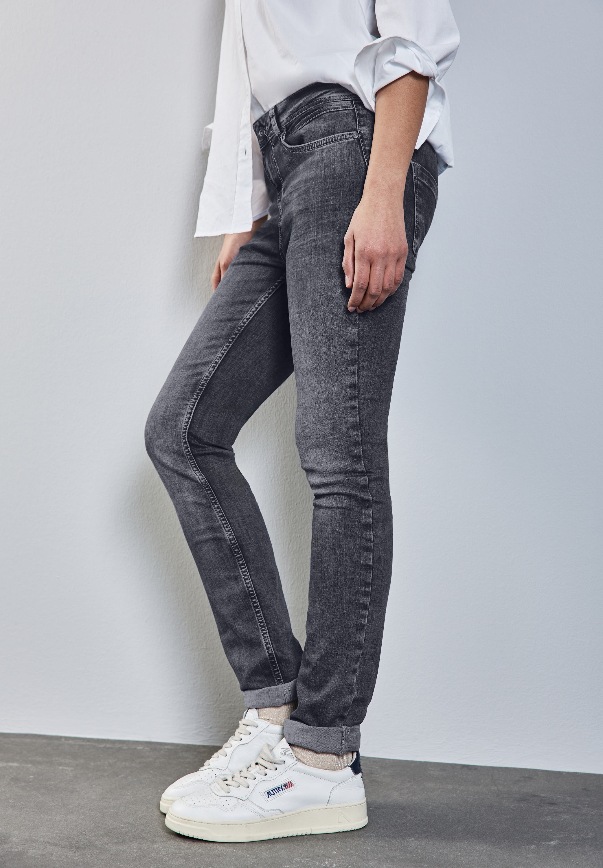STREET ONE Regular-fit-Jeans "Style Jane", im Five-Pocket Style günstig online kaufen