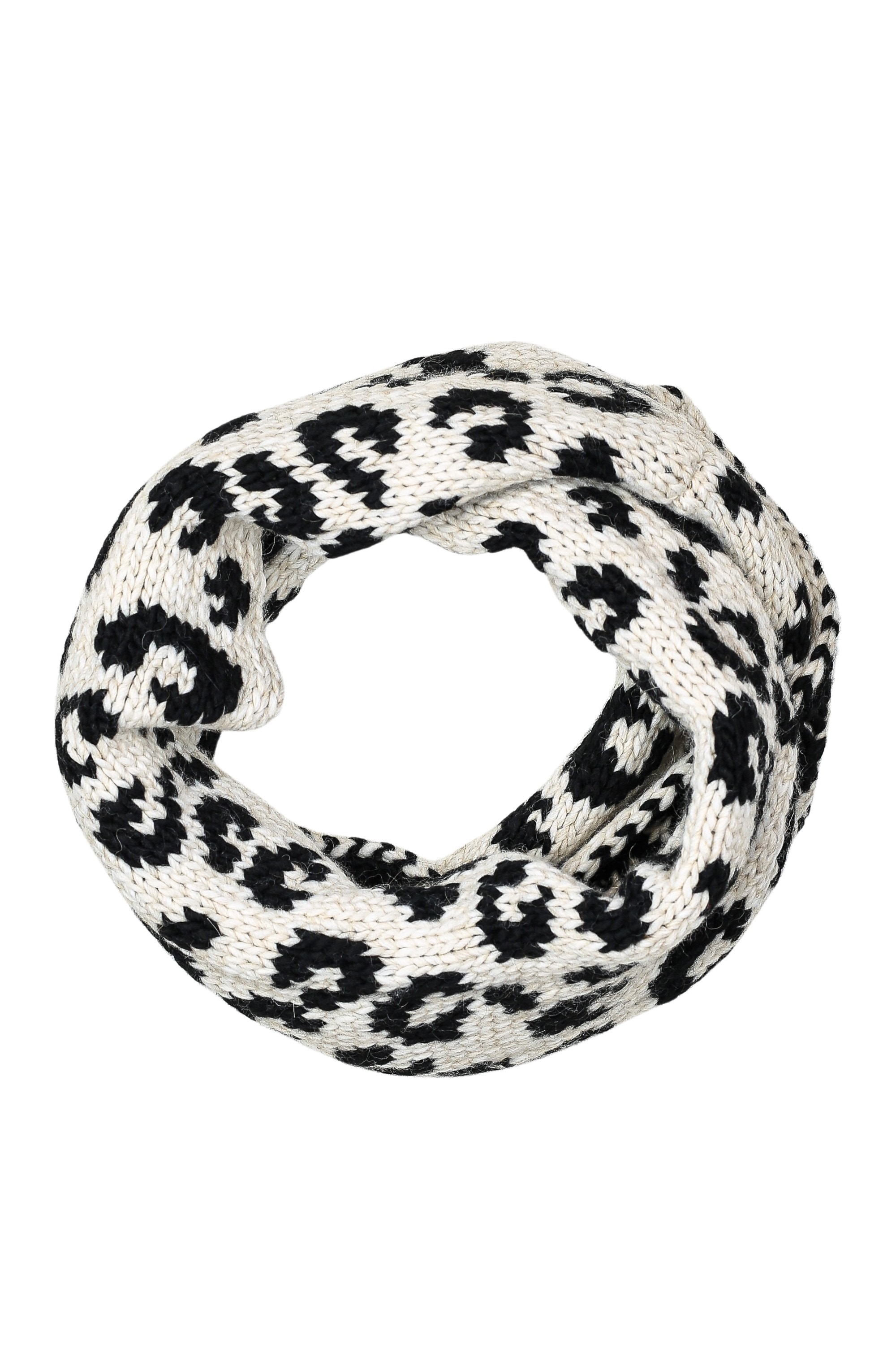 COLLEZIONE ALESSANDRO Modeschal "Luisa" 1 Stk. tlg. Loop mit Leoprint günstig online kaufen