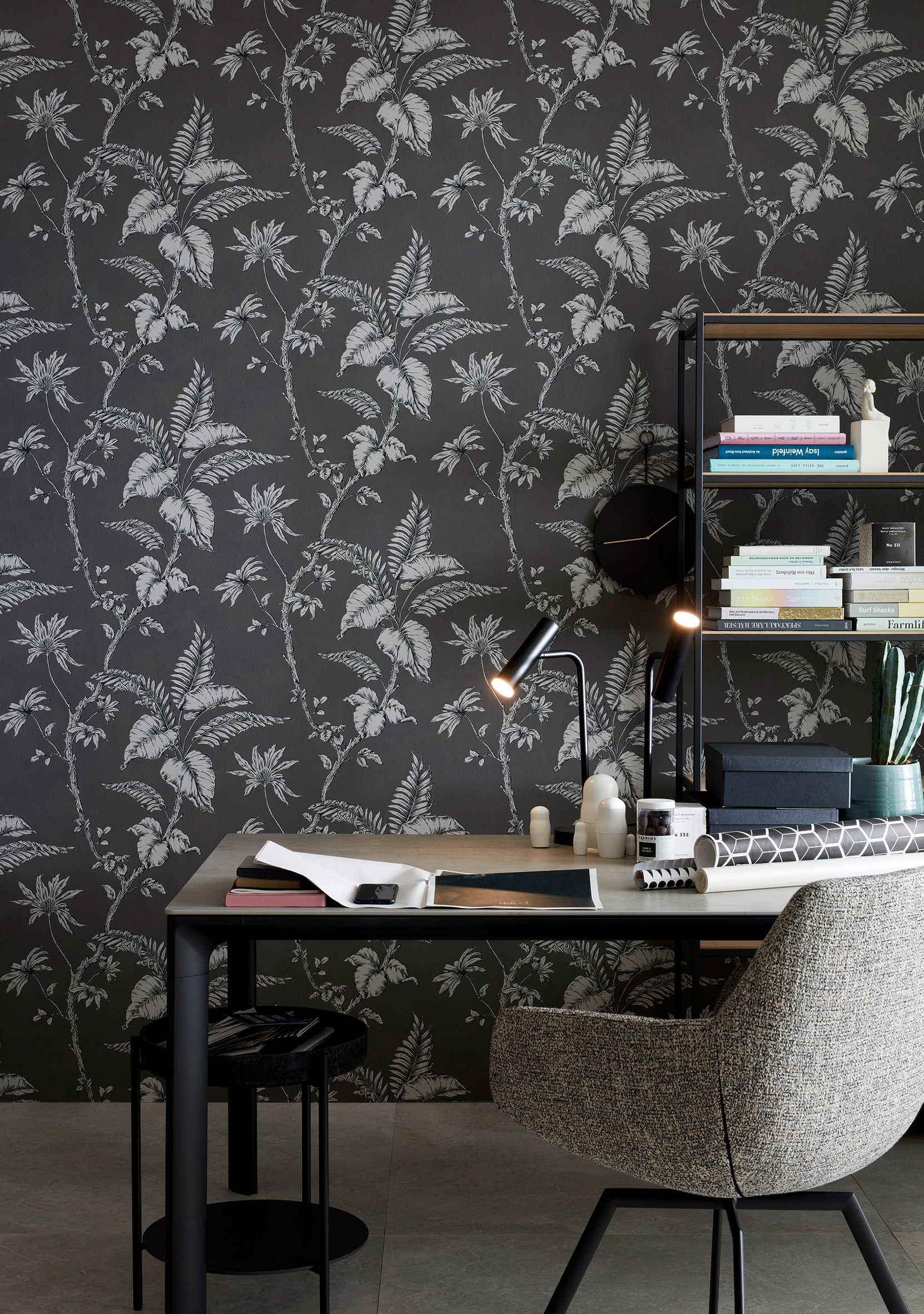 Marburg Vliestapete, floral, moderne Tapete für Wohnzimmer Schlafzimmer Küche