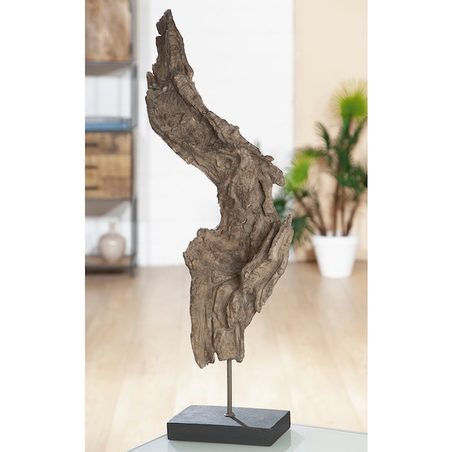GILDE Dekoobjekt »Baumwurzel«, Höhe 69 cm, in Treibholz-Optik, dekorativ im  Esszimmer & Wohnzimmer bestellen | BAUR