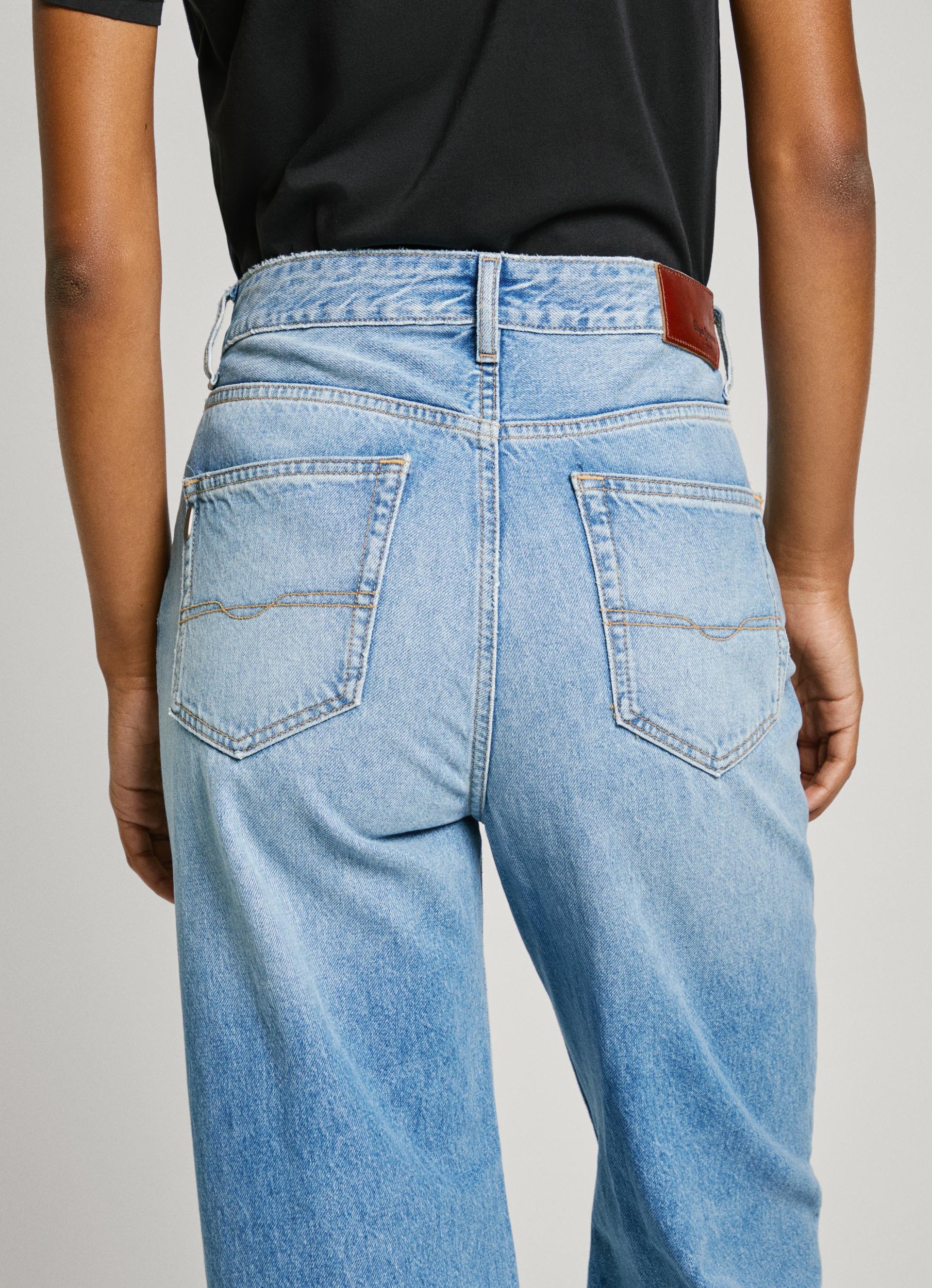 Pepe Jeans Gerade Jeans »STRAIGHT JEANS UHW«, mit hohem Bund