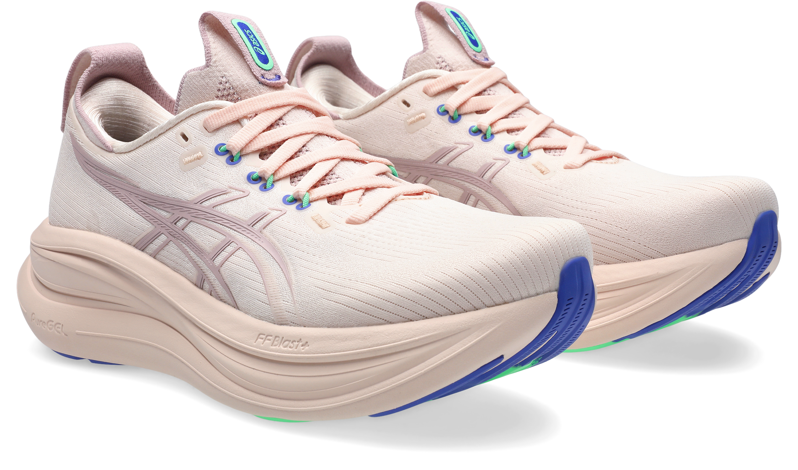 Asics "GEL-NIMBUS 28" für Erwachsene, mit leicht profiliertem Laufsohlenprofil