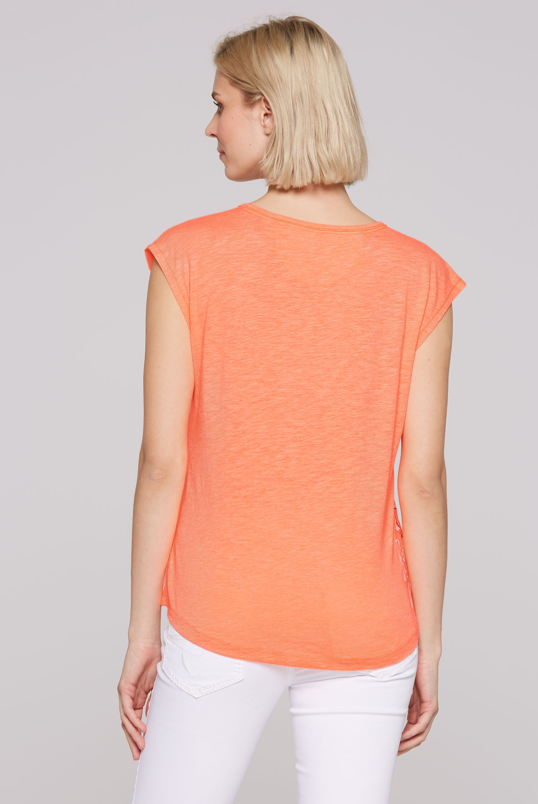 SOCCX Rundhalsshirt, mit Cut-Outs