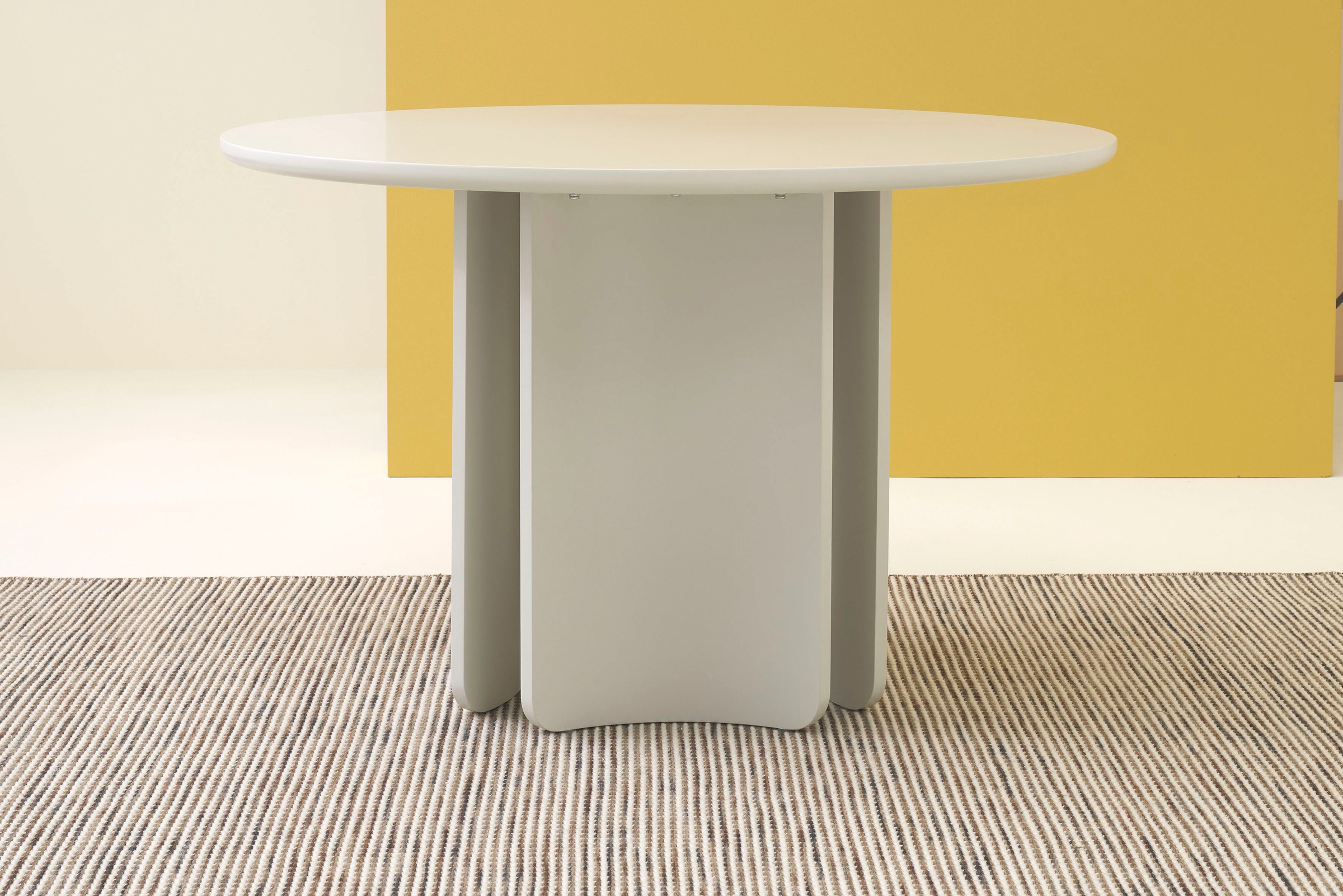 SCHÖNER WOHNEN-Kollektion Esstisch »HARSTAD« 1 Stk. tlg. 120 cm, mit variabel montierbarem Untergestell