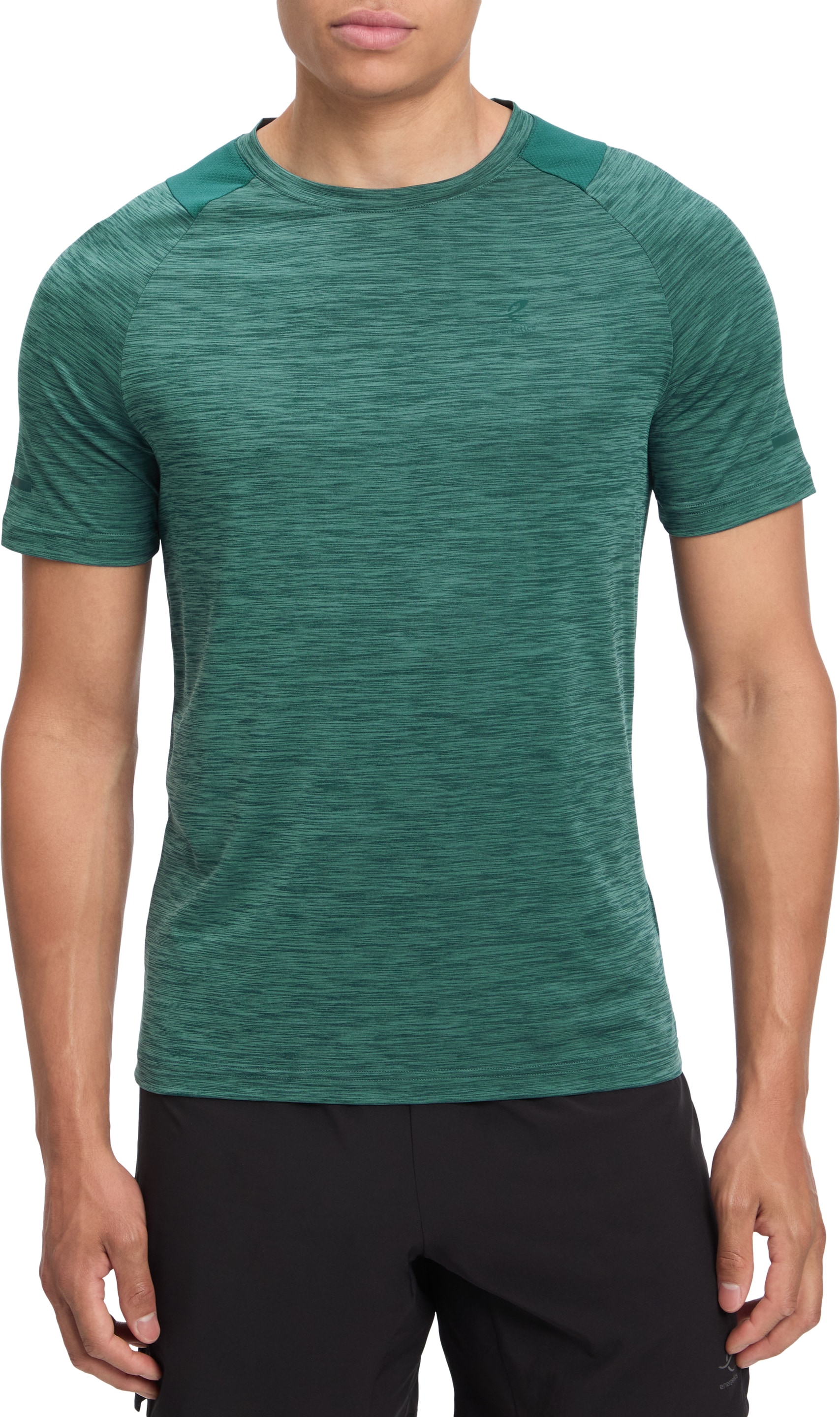 Energetics Laufshirt "HE.-T-SHIRT AILO SHORT SLEEVE M" mit Flachnähten, aus elastischem Material