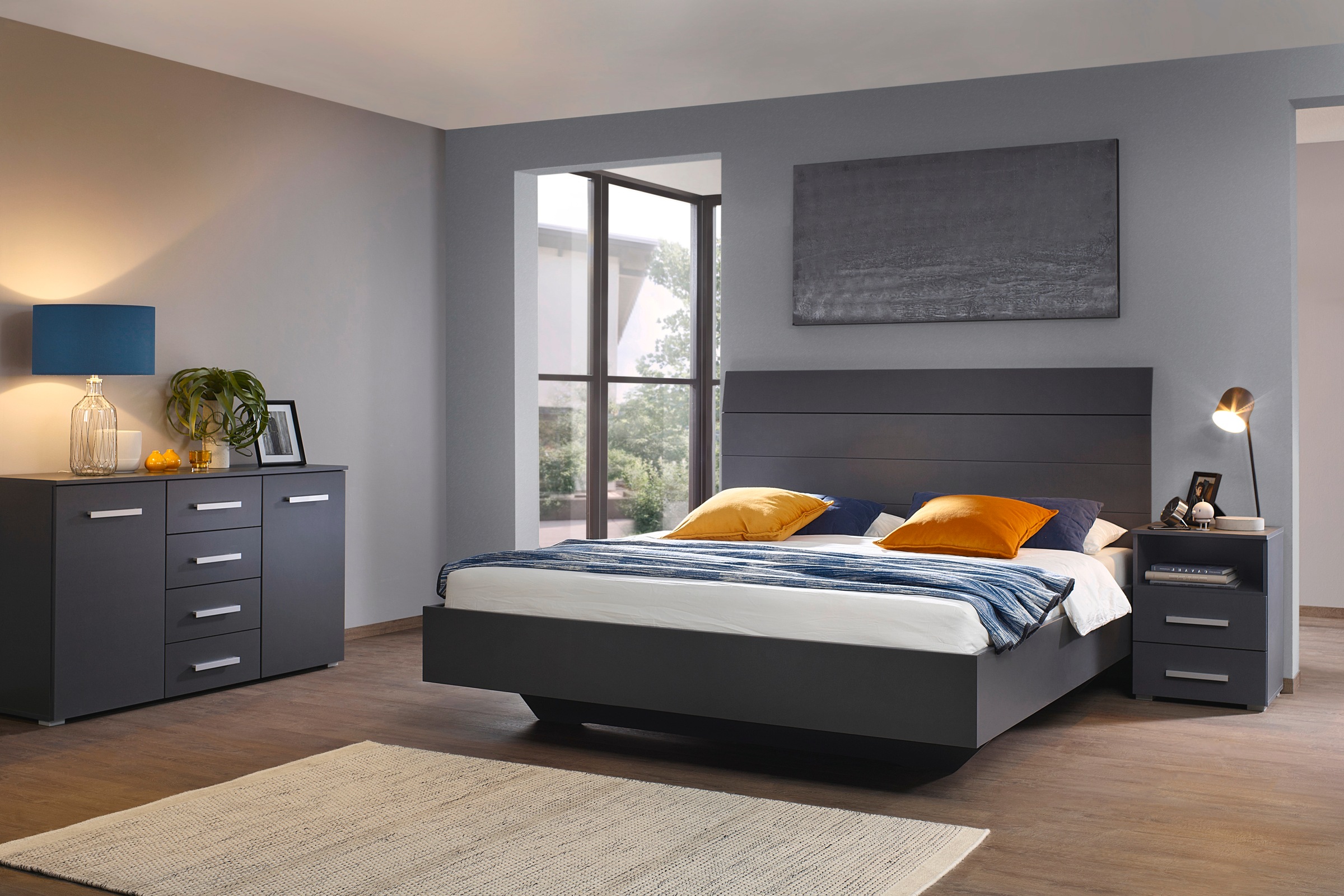rauch Futonbett "Einzelbett Doppelbett Holzbett KOLUNA Breite 180 cm", (Lie günstig online kaufen