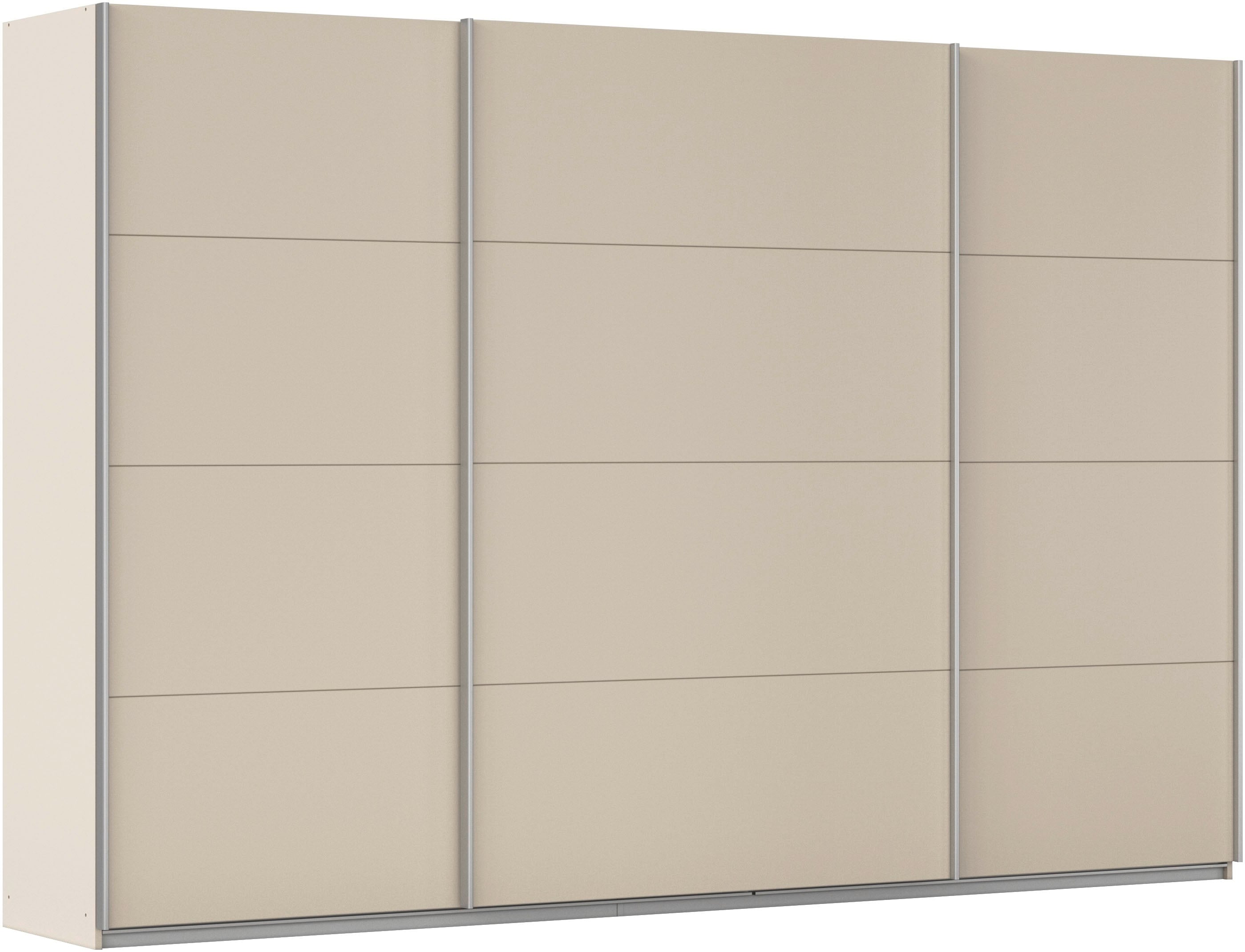 OTTO home Schwebetürenschrank "Kleiderschrank Schrank Garderobe AGORDO mit Dekor- oder Hochglanzfront" Breiten 203/271/315/360 cm in drei Griff-Farben - NEU: Farbe SCHWARZ, in 4 Breiten und 2 Höhen MADE IN GERMANY