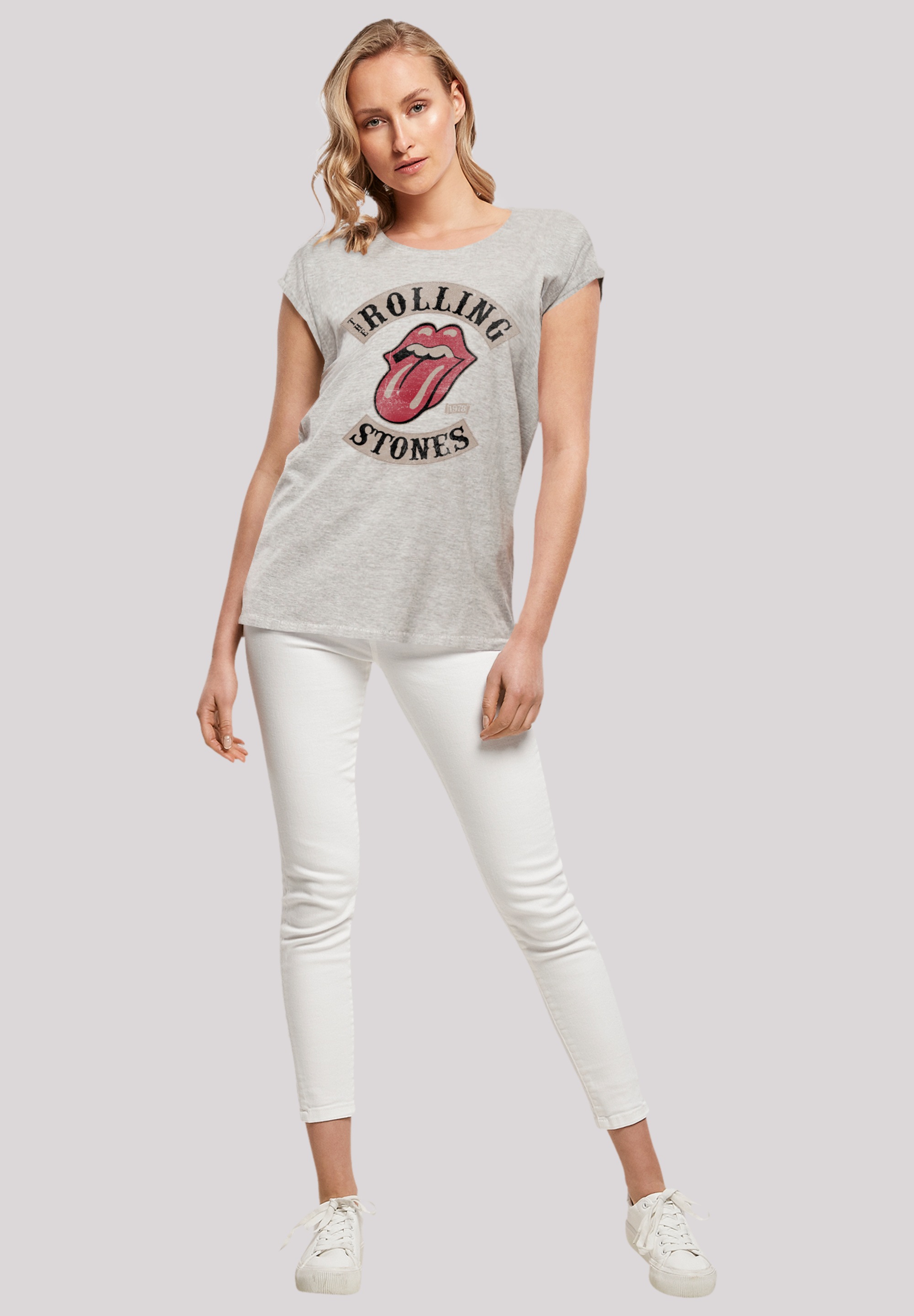 F4NT4STIC T-Shirt »The Rolling Stones Tour '78«, Premium Qualität