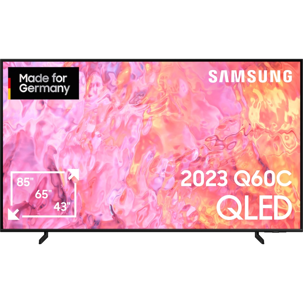 Samsung LED-Fernseher, 108 cm/43 Zoll, Smart-TV, 100% Farbvolumen mit Quantum Dots,Quantum HDR,AirSlim,Gaming Hub