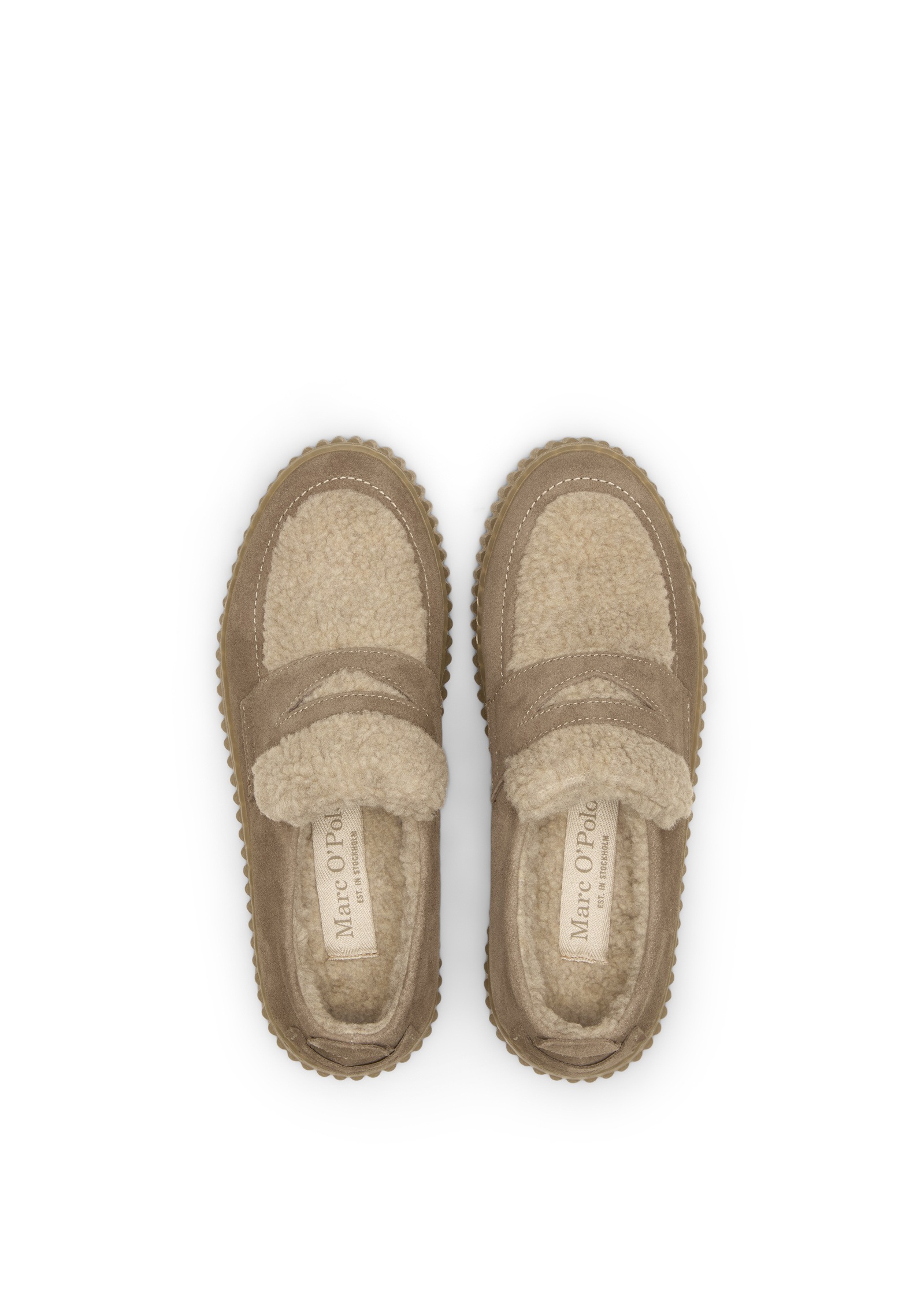 Marc O'Polo Loafer »mit flauschigem Teddyfutter«