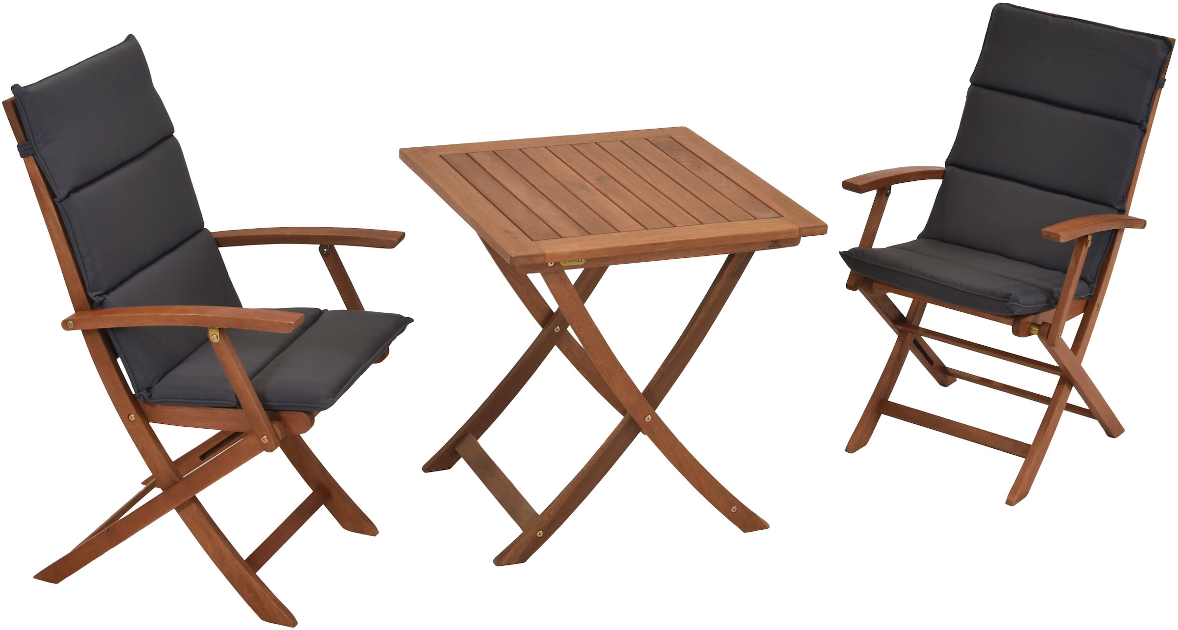 MERXX Balkonset "Comodoro" Set, 5 Stk. tlg. 2 Klappsessel und Klapptisch günstig online kaufen