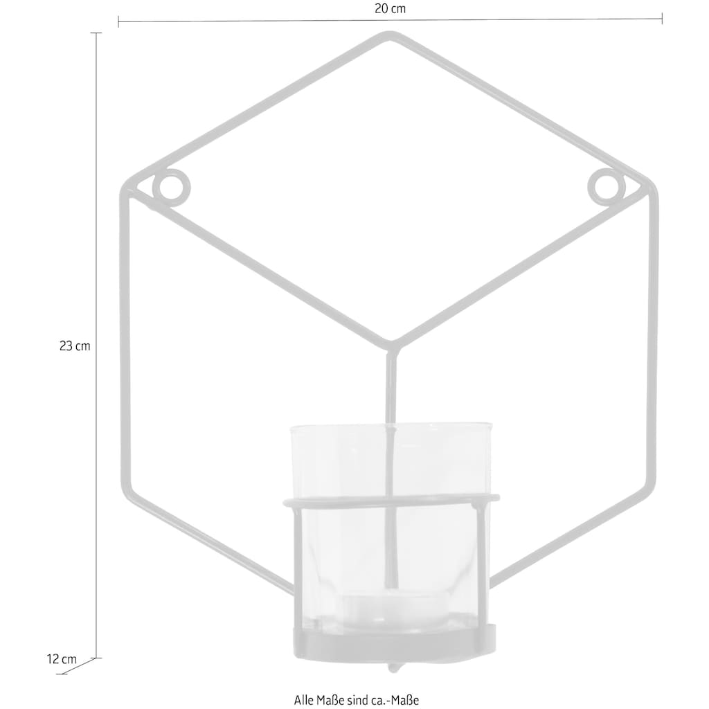 Guido Maria Kretschmer Home&Living Wandkerzenhalter, (Set, 3 St.)