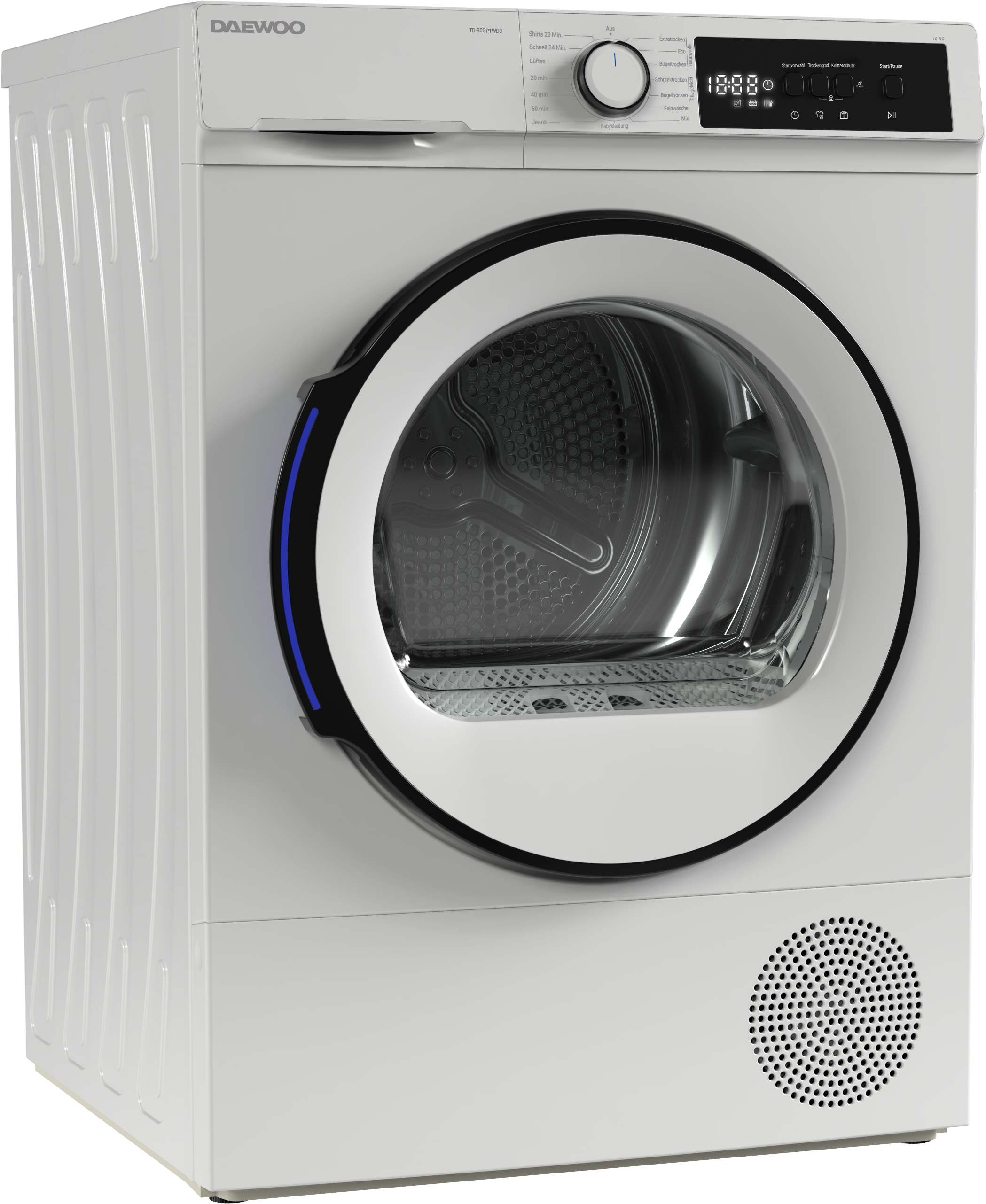 Daewoo Wärmepumpentrockner "TD-B0GP1WD0-DE" 10 günstig online kaufen