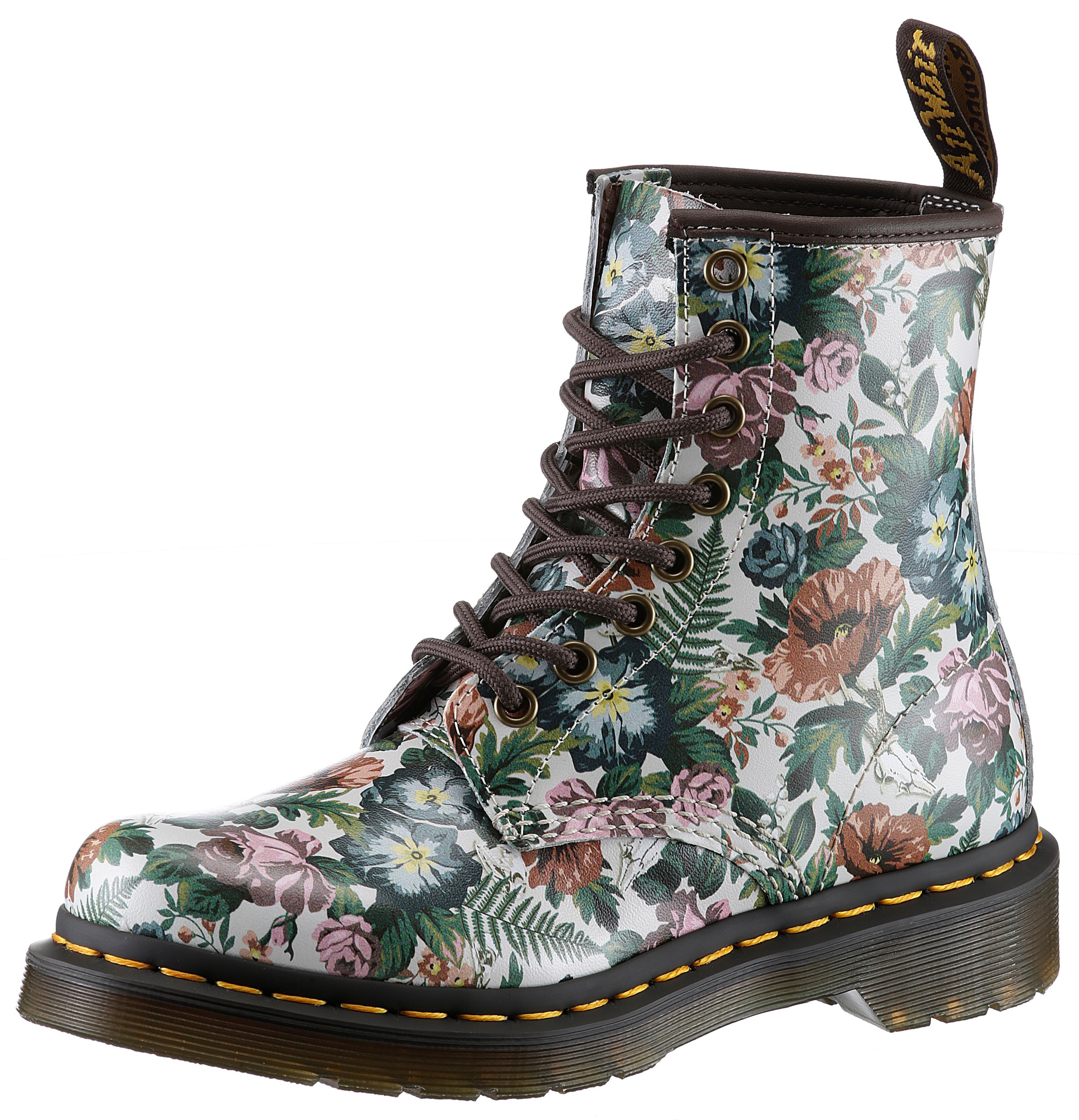 DR. MARTENS Schnürboots "1460", Blockabsatz, Schnürschuh, Stiefelette mit c günstig online kaufen