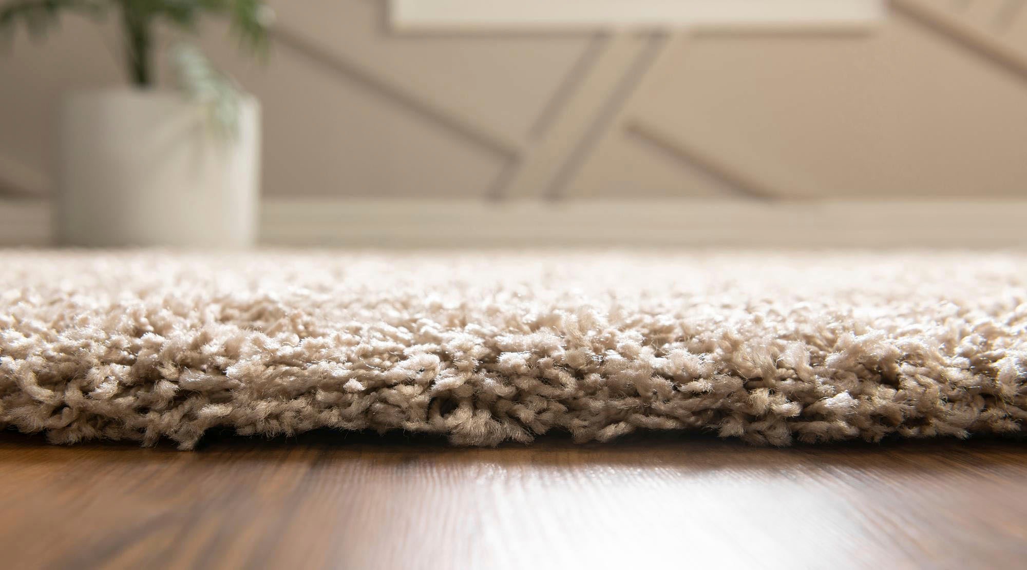 Myflair Möbel & Accessoires Hochflor-Teppich »Shaggy Shag Lagerräumung«, rechteckig, 38 mm Höhe, gewebt, Uni Farben, ideal im Wohnzimmer & Schlafzimmer