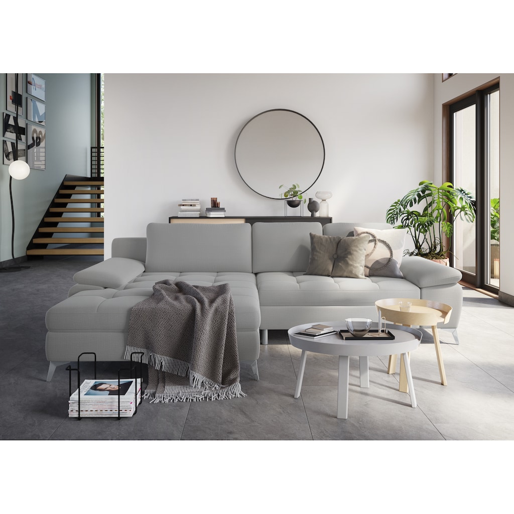 sit&more Ecksofa »Latigo L-Form«