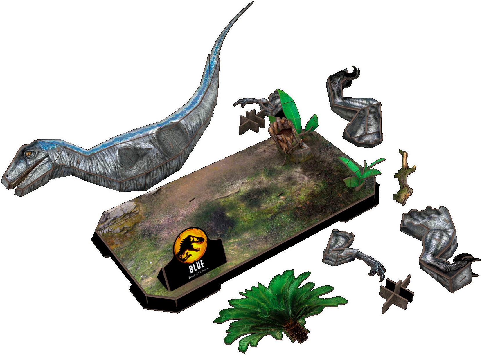 Revell® 3D-Puzzle »Jurassic World Dominion - Blue«