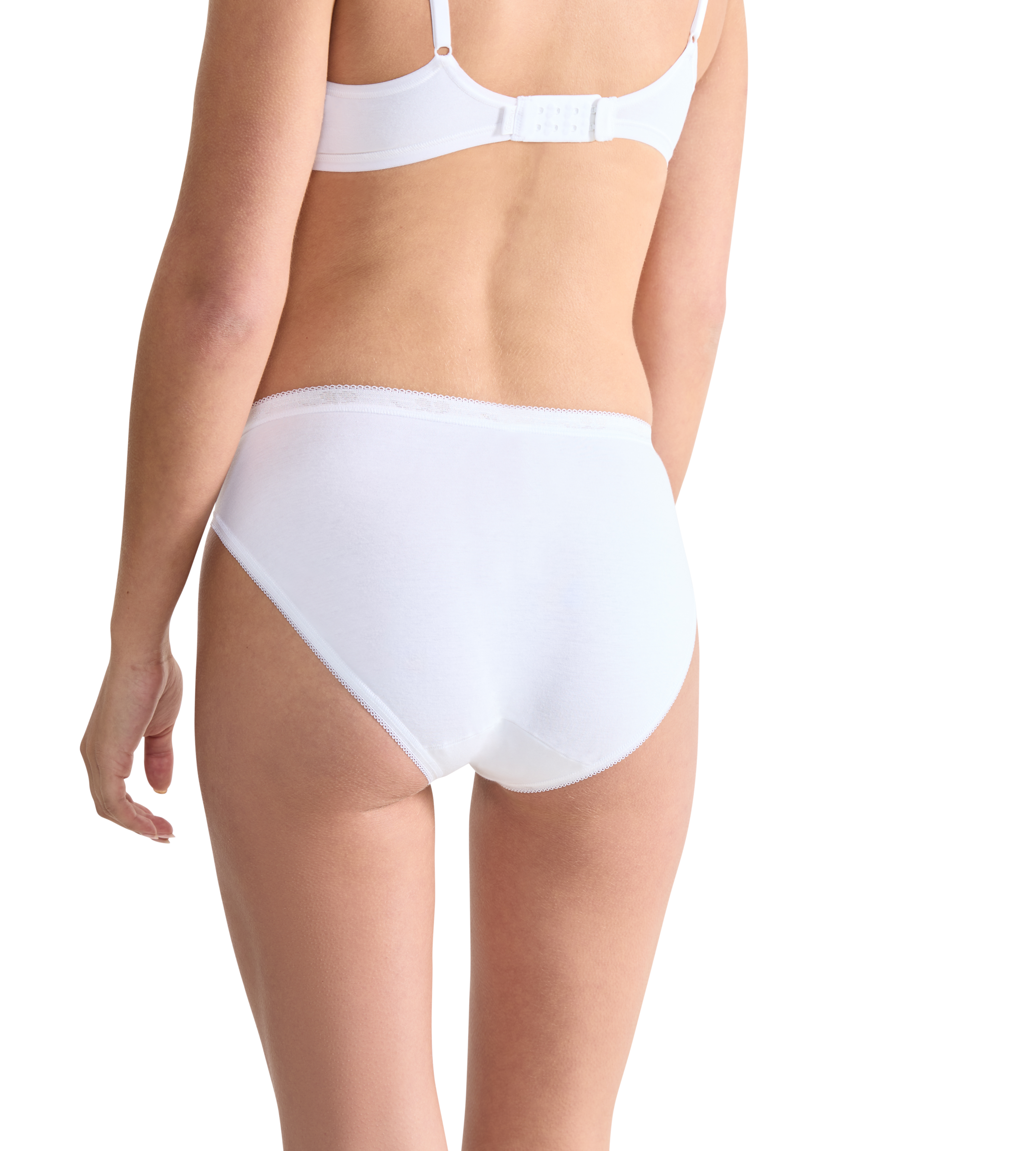 Thumbnail - sloggi Tai-Slip "Basic+" 3er Pack, elastischer Bund, weiche Nähte, Baumwollmischung, atmungsaktiv