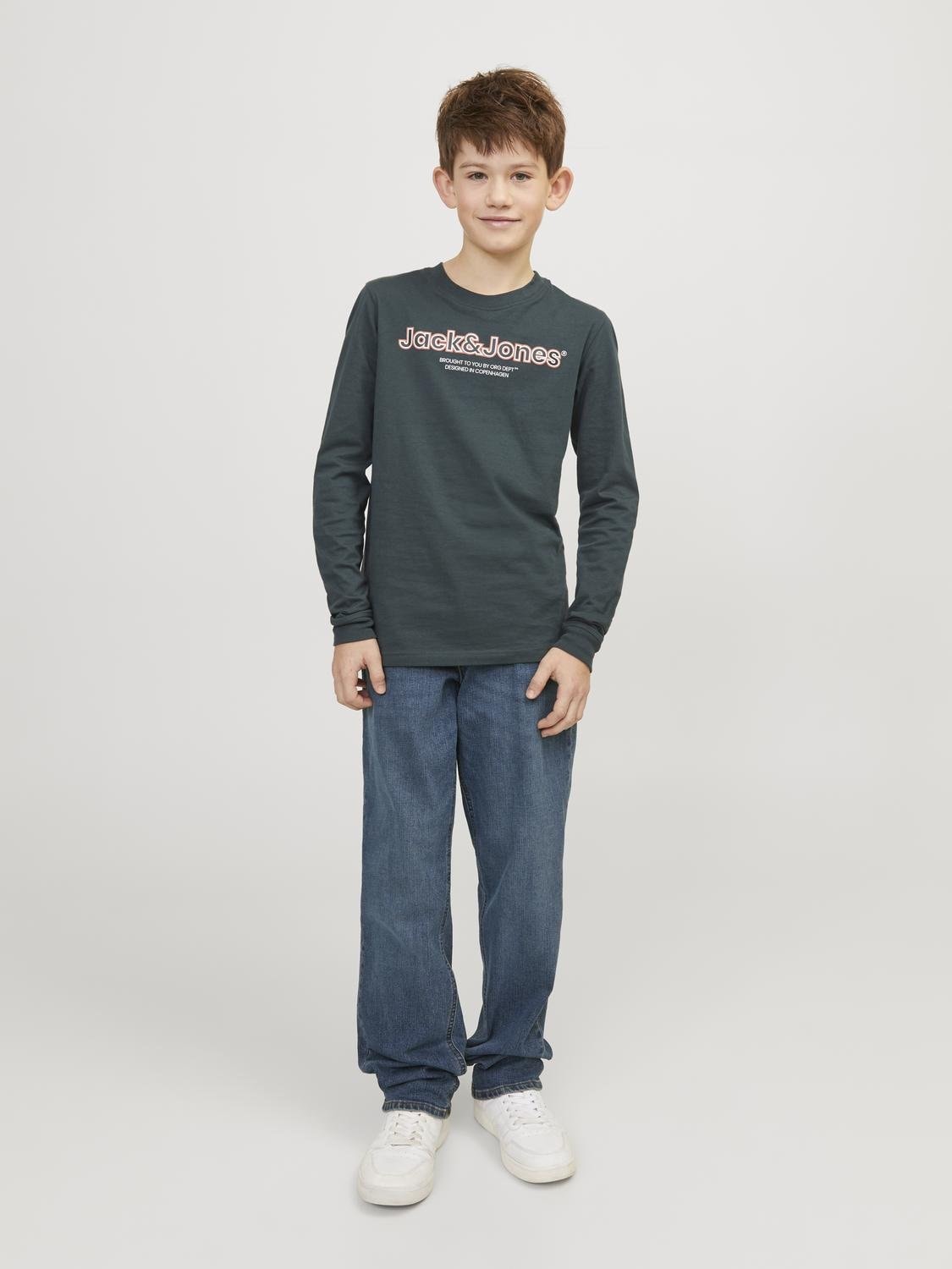 Jack & Jones Junior Regular-fit-Jeans »JJICLARK JJORIG STRETCH SQ 223 NOOS MNI«