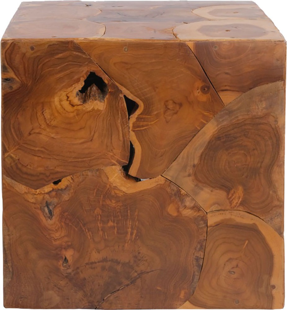 Kayoom Beistelltisch "Radix 525, hochwertiges Teakholz, Natur-Design", (1 S günstig online kaufen