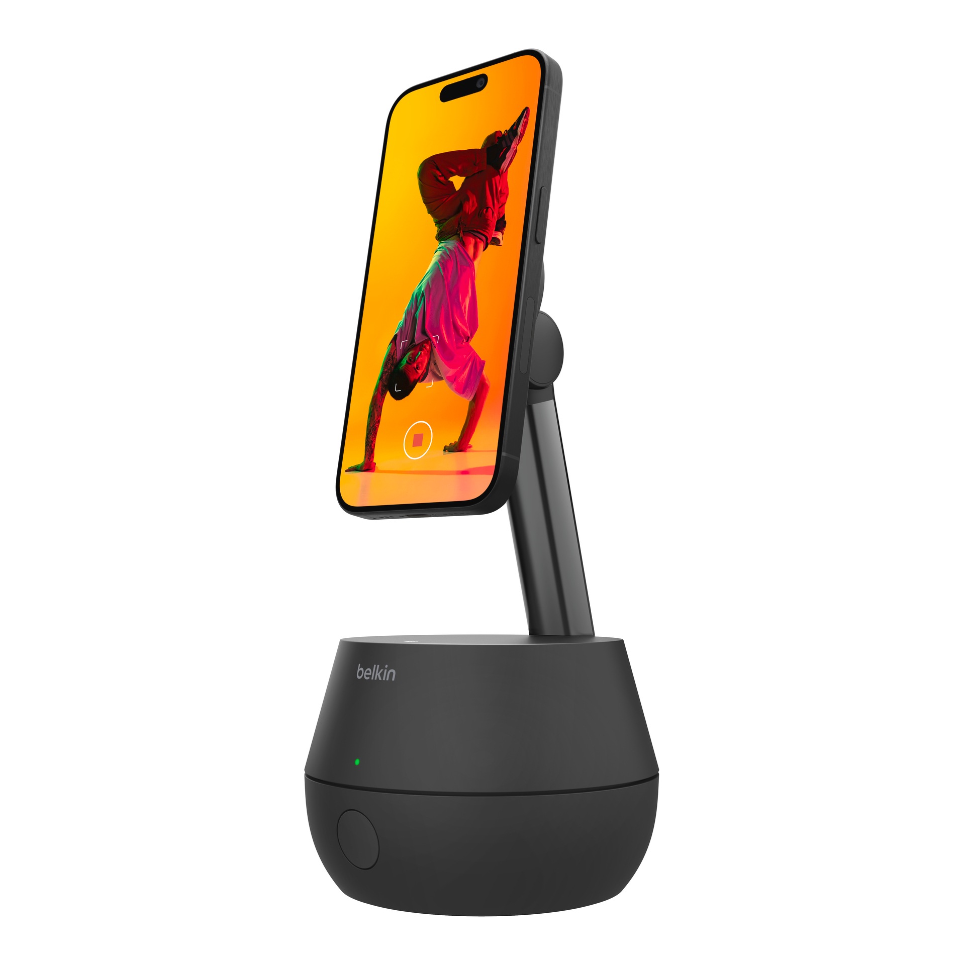 Belkin Wireless Charger »Stage Auto-Tracking-Ständer Pro mit DockKit«, für Apple iPhone 12/13/14/15 mini/Pro/Max/Pro Max/Plus mit MagSafe