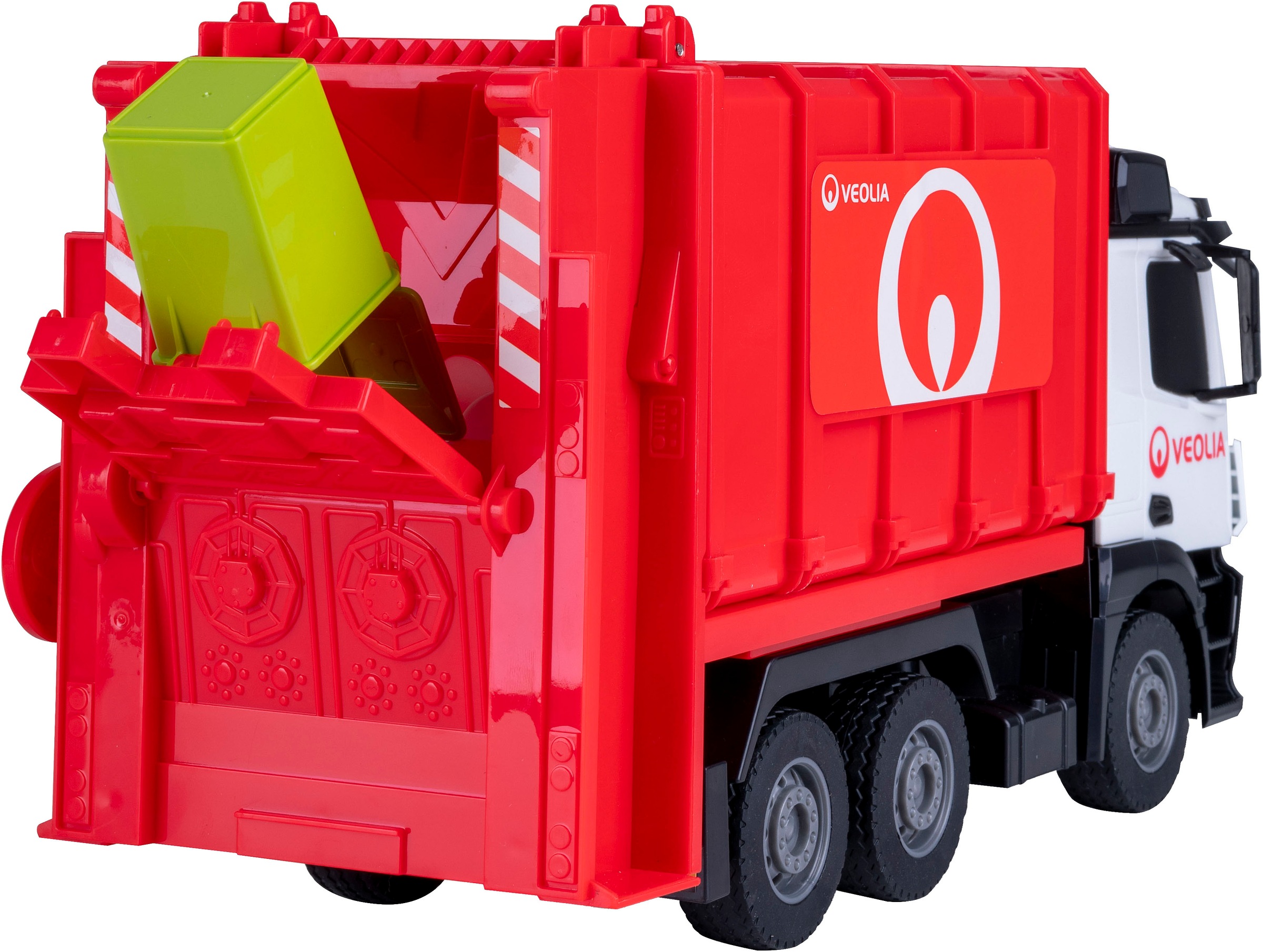 Jamara RC-LKW »Müllwagen Mercedes-Benz Antos 2,4GHz« LED-Licht vorne; Maßstab 1:26