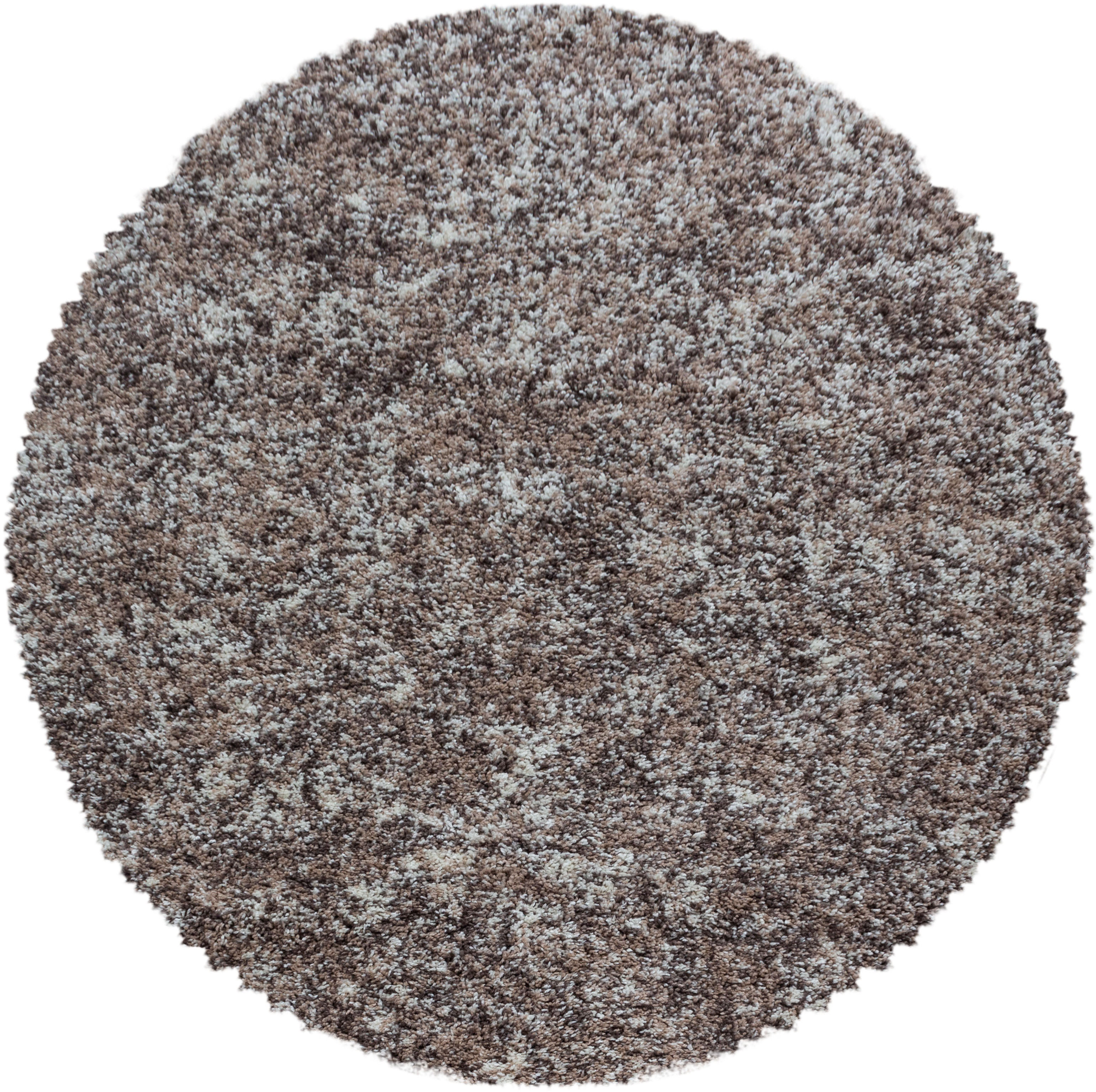 Ayyildiz Teppiche Hochflor-Teppich "Enjoy Shaggy,auch als Läufer und in Rund" rund 50 mm Höhe Shaggy, Langflor, meliert, Wohnzimmer, Schlafzimmer