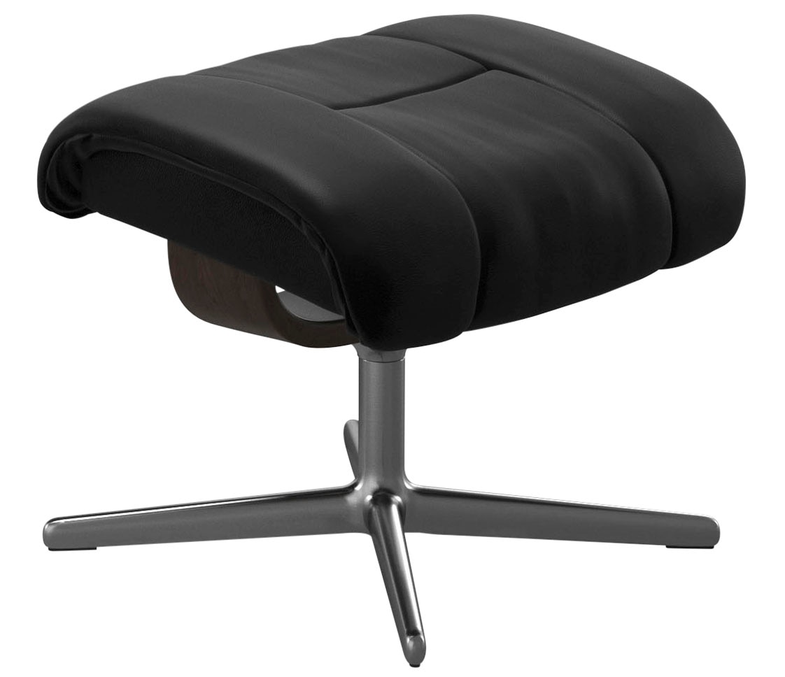Stressless® Fußhocker »Reno« mit Cross Base, Größe S, M & L, Holzakzent Wenge
