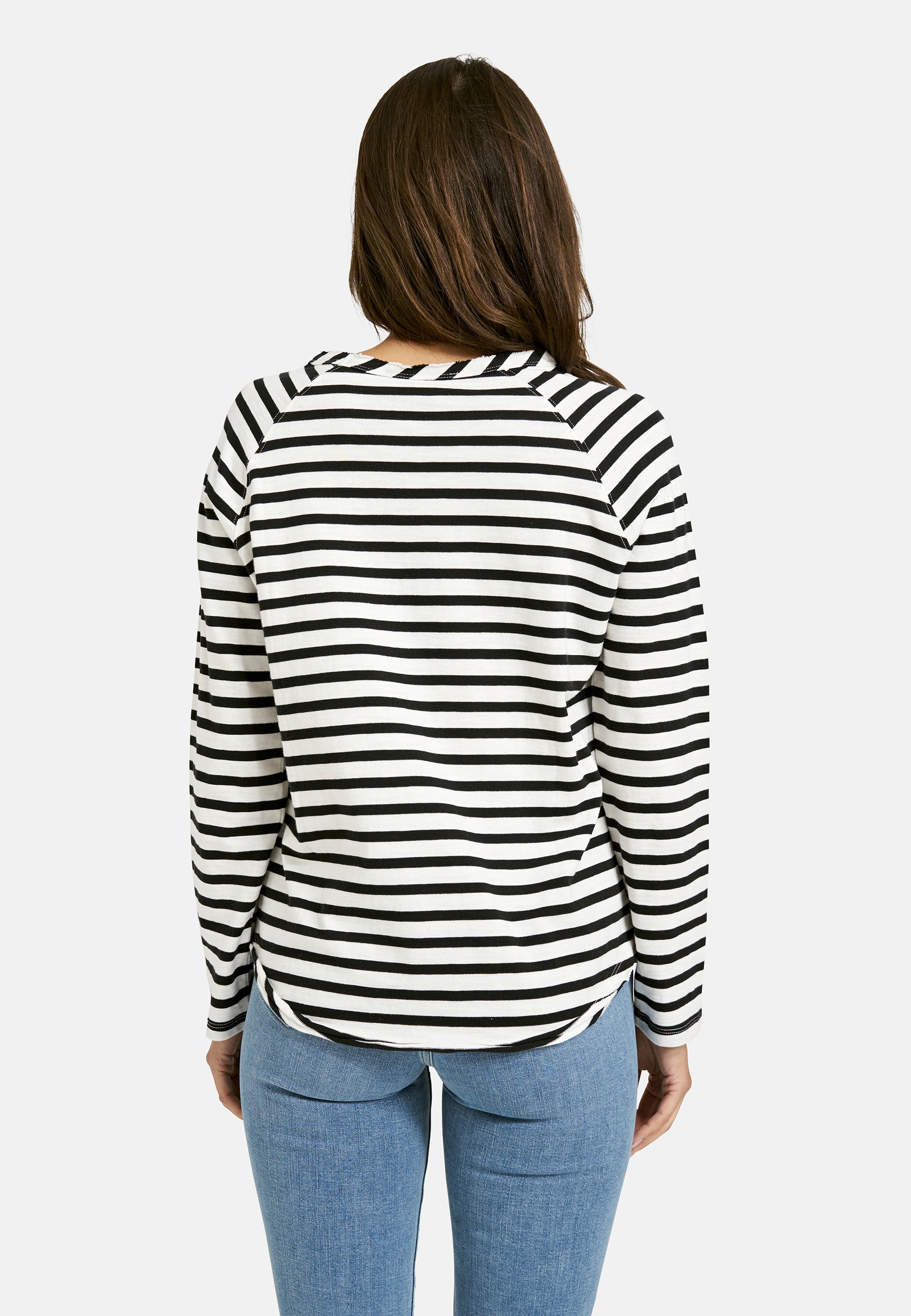 Smith & Soul Langarmshirt aus Baumwolle, Rundhals günstig online kaufen