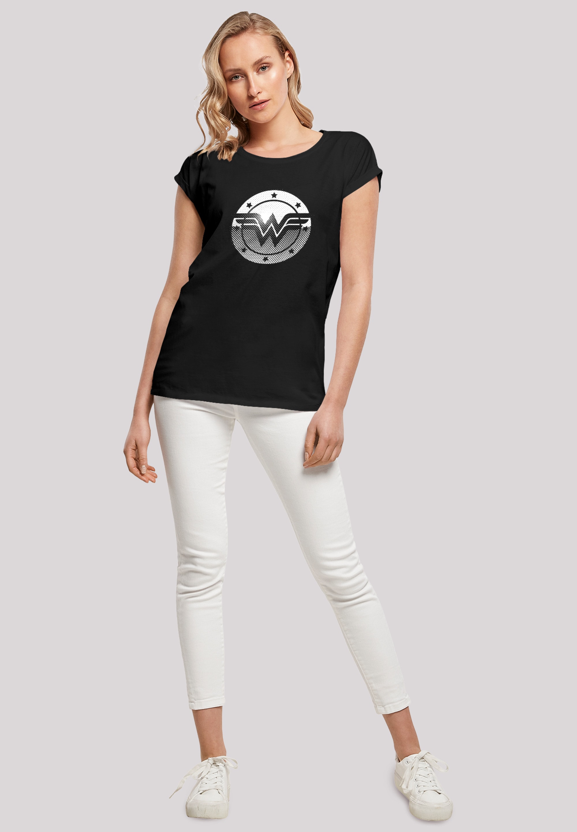 F4NT4STIC T-Shirt »DC Comics Wonder Woman Spot Logo«, Print