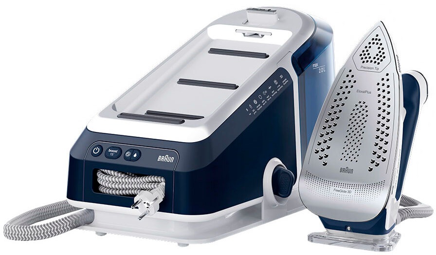 Braun Dampfbügelstation "CareStyle 7 Pro IS 7282 BL - 8,0 bar, 600 g Dampfs günstig online kaufen