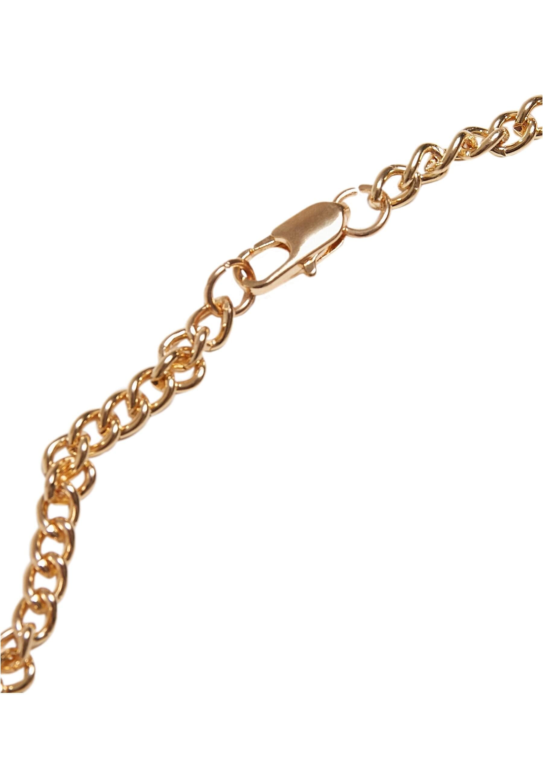 URBAN CLASSICS Edelstahlkette »Urban Classics Unisex 23 Diamond Necklace«
